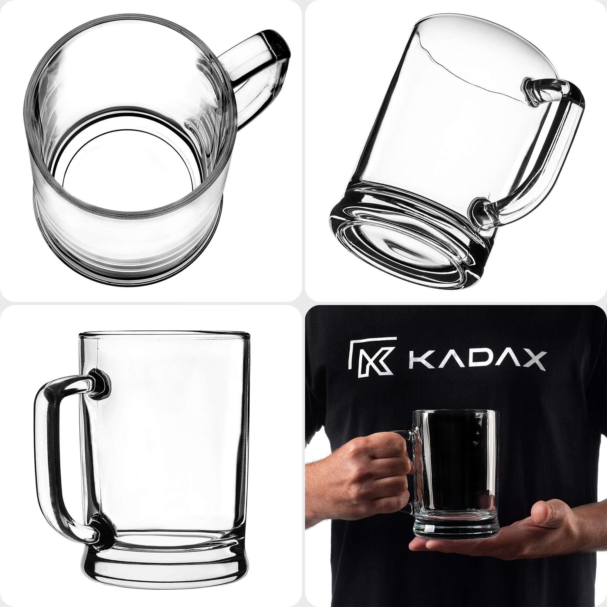 Kufel do piwa Cevio 400ml 6szt.