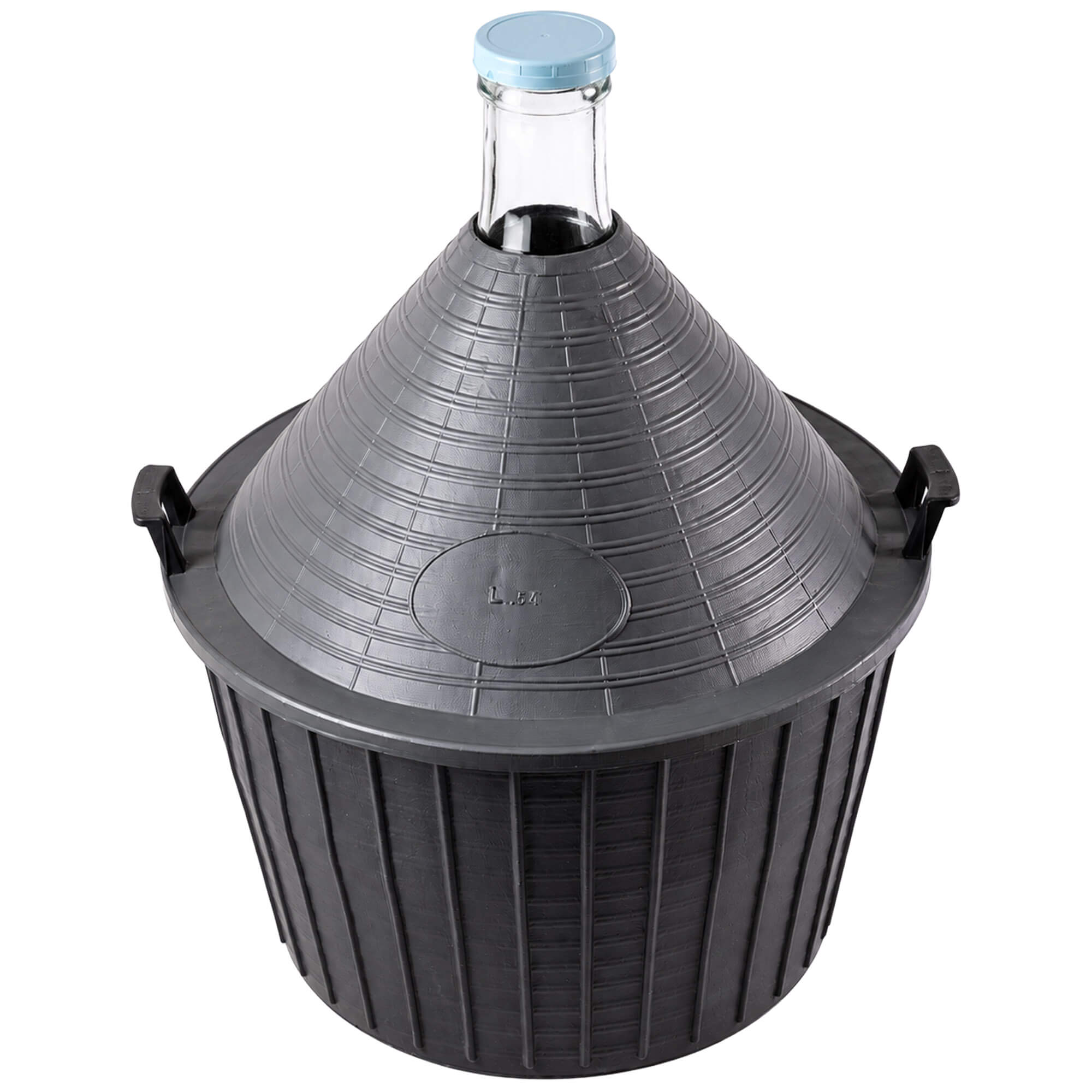 Zestaw winiarski balon 54L + korek + rurka + ściągacz