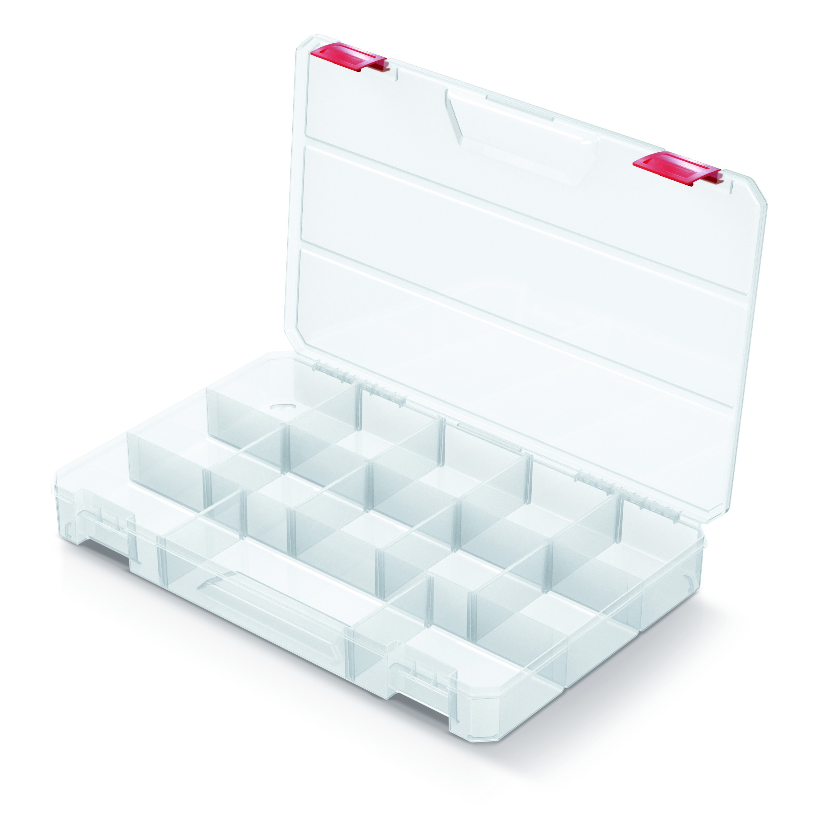 KISTENBERG Organizer narzędziowy SQR Box 30 - KSQ30204 - transparentny