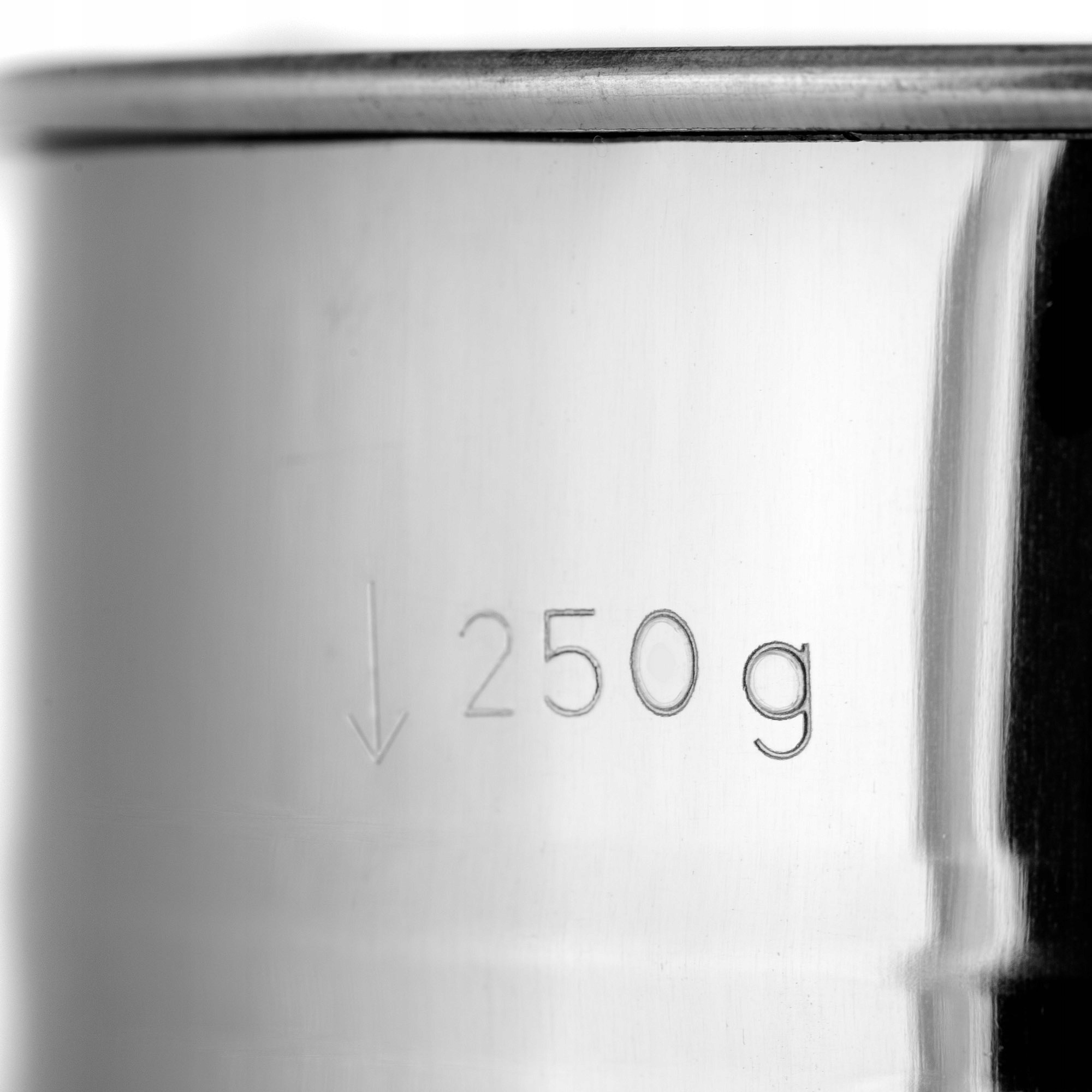 Stalowy przesiewacz do mąki i cukru pudru 250g
