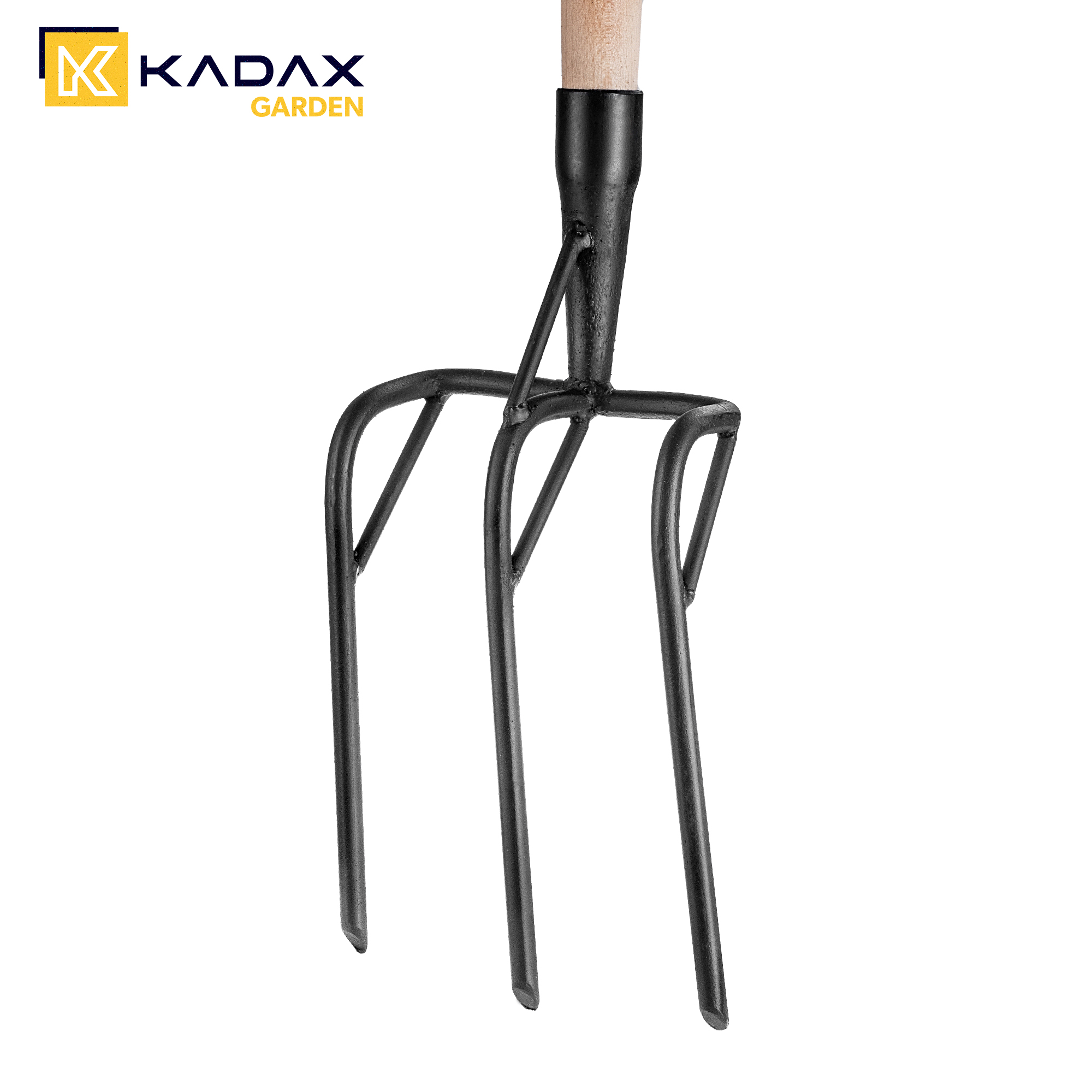 Widły do spulchniania gleby Loupit 26cm z trzonkiem