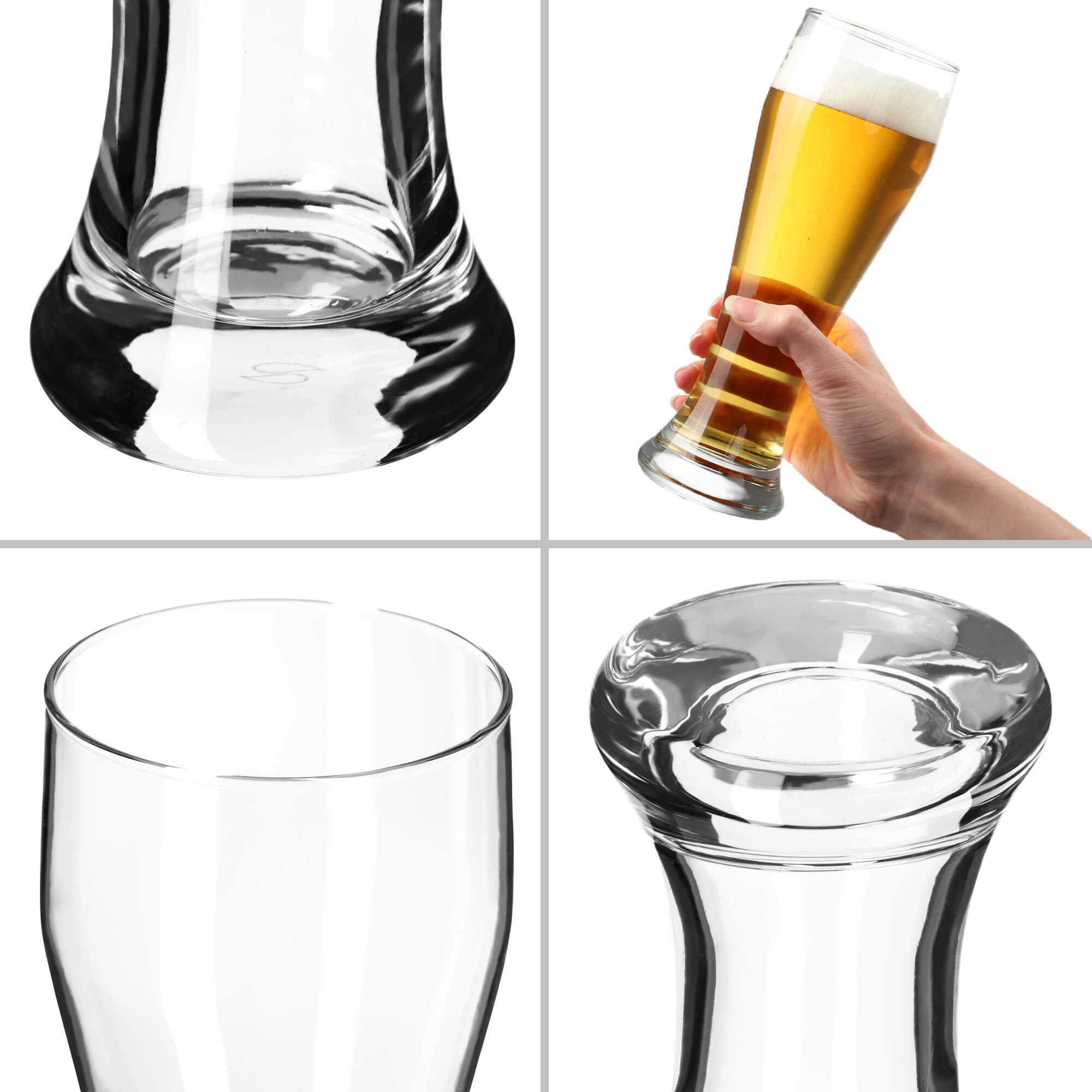 Kufle do piwa i zimnych napojów Forio 665 ml, 2 szt.