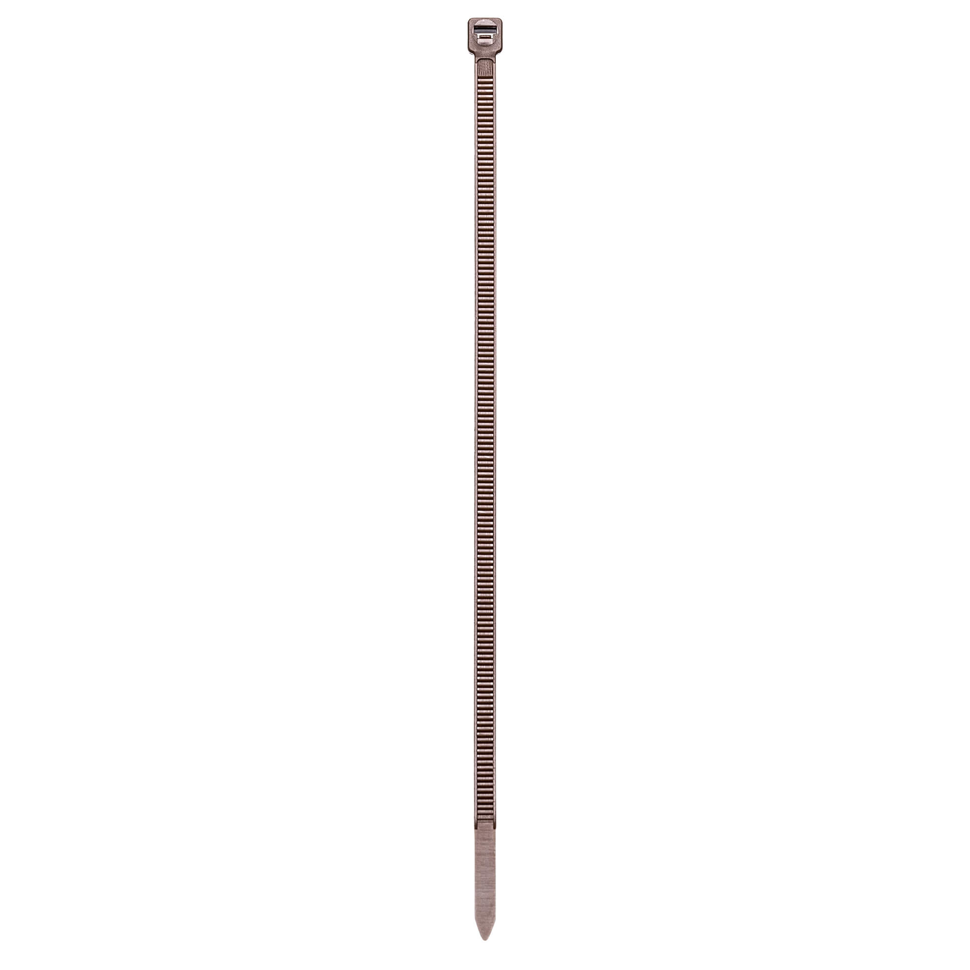 Opaski zaciskowe Maurens 250 x 4.8 mm brązowe 100 szt.