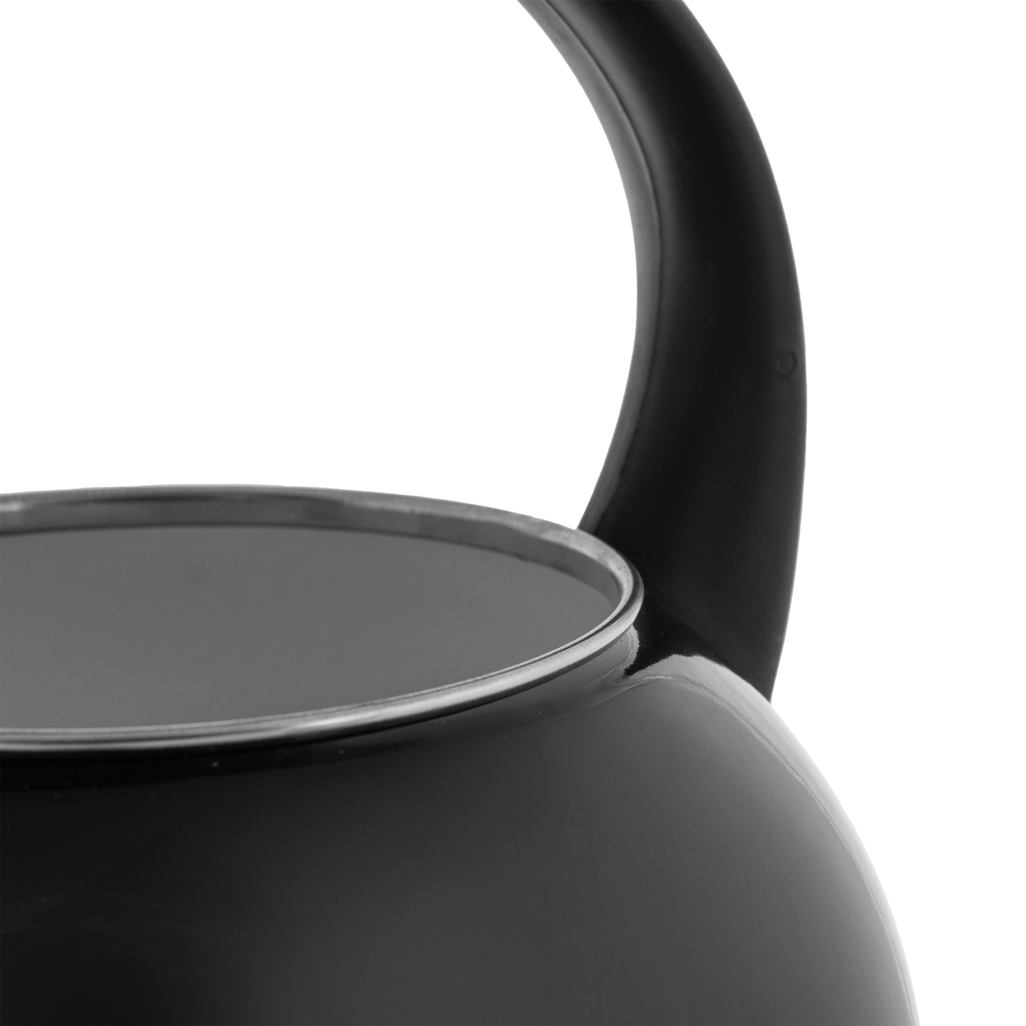Czajnik emaliowany Cusset 2.2L Czarny