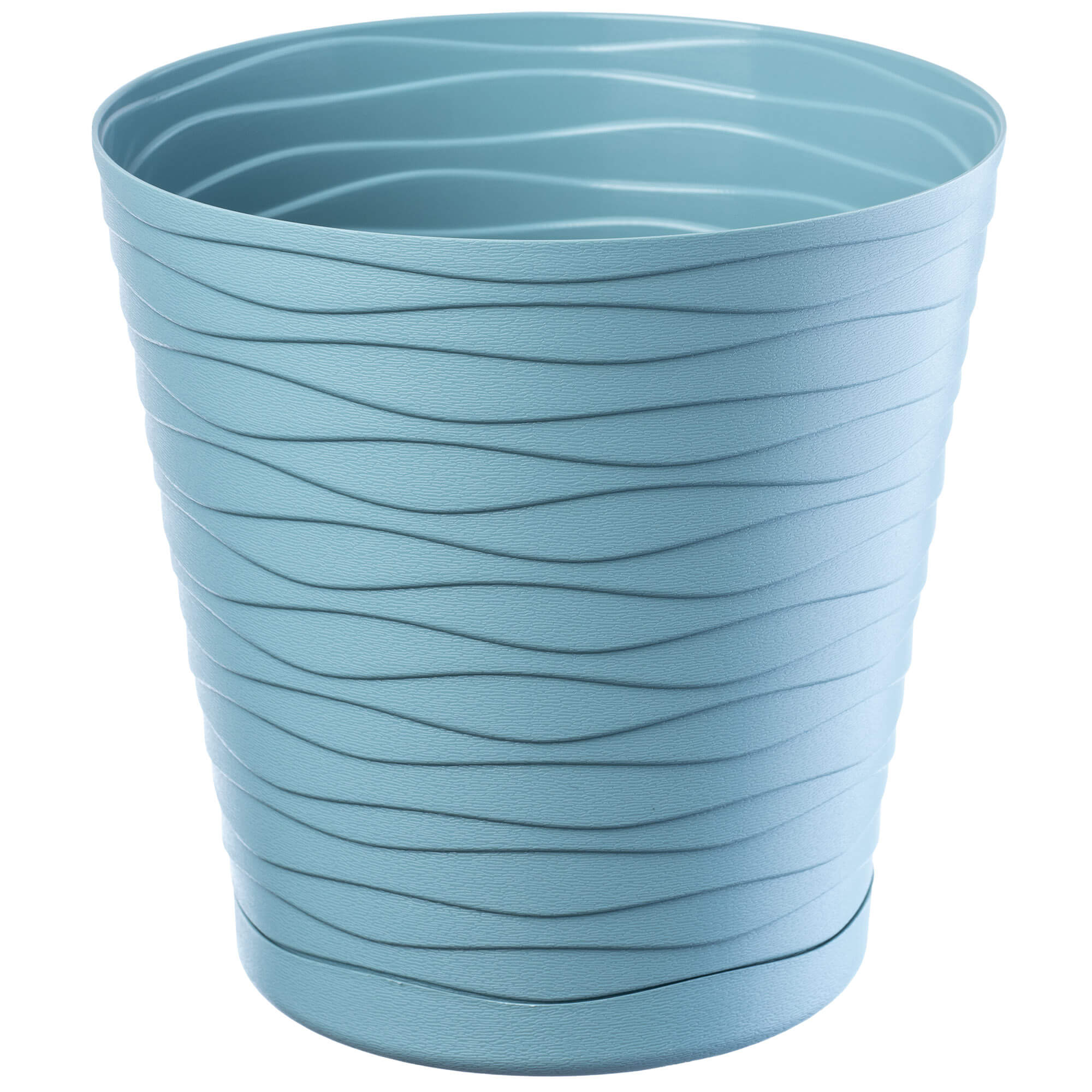 Doniczka z podstawką Greve 15 cm, zielona