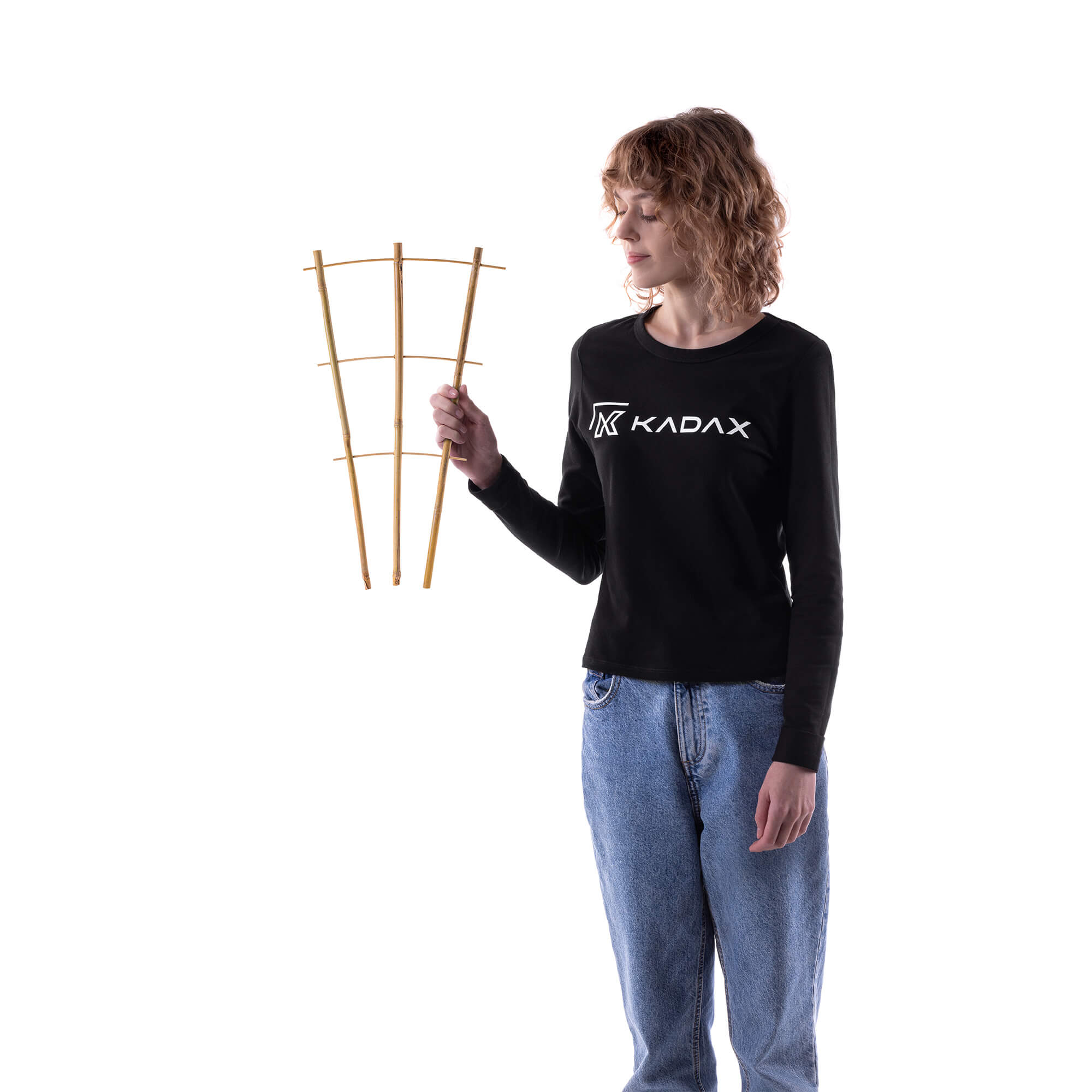 Drabinka bambusowa 45 cm 1 szt.