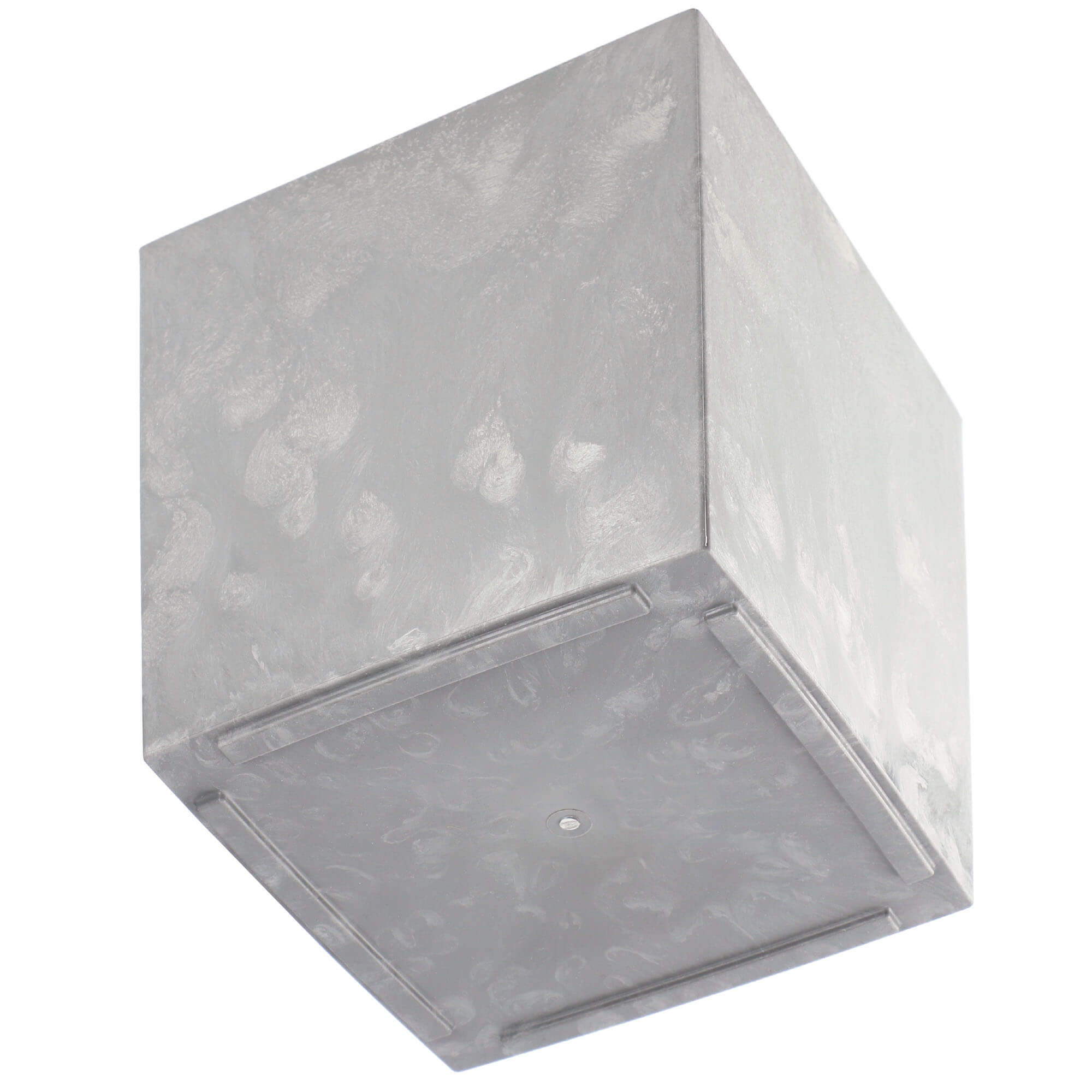 Doniczka z wkładem Tres 30cm szary beton