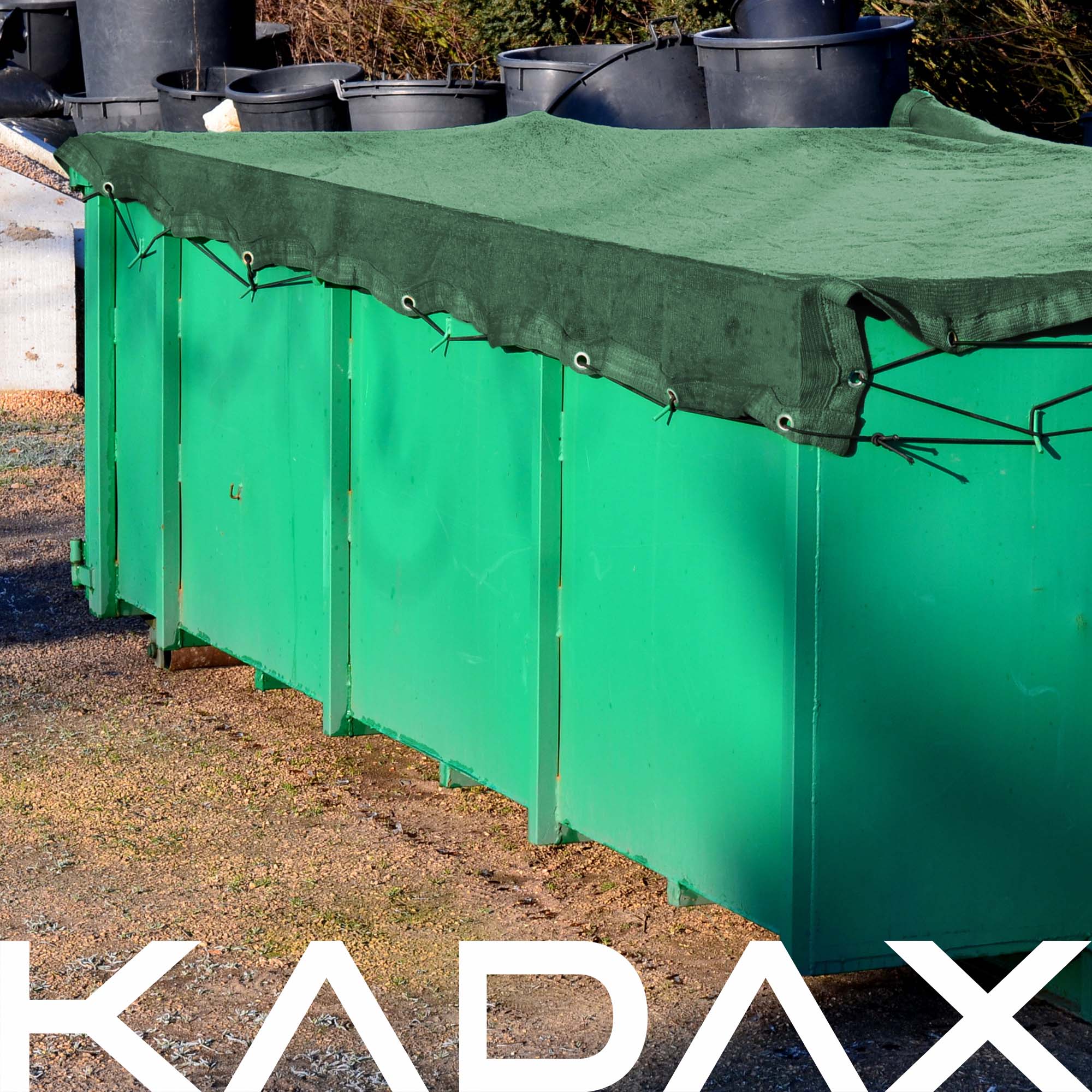 Plandeka okryciowa ogrodowa Korso 5x6m, zielona
