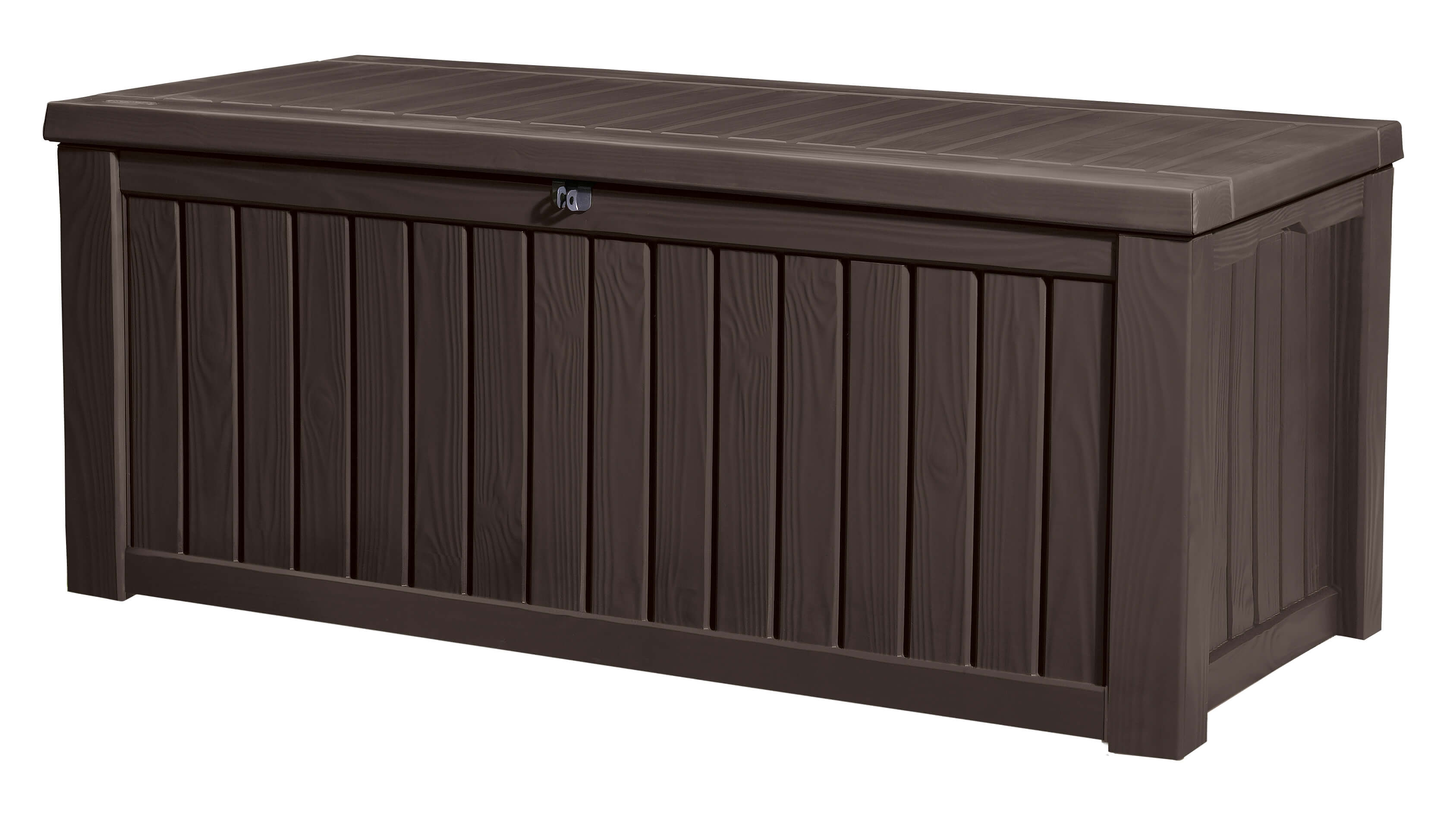 Skrzynia ogrodowa Keter Rockwood Storage Box 570L, brąz
