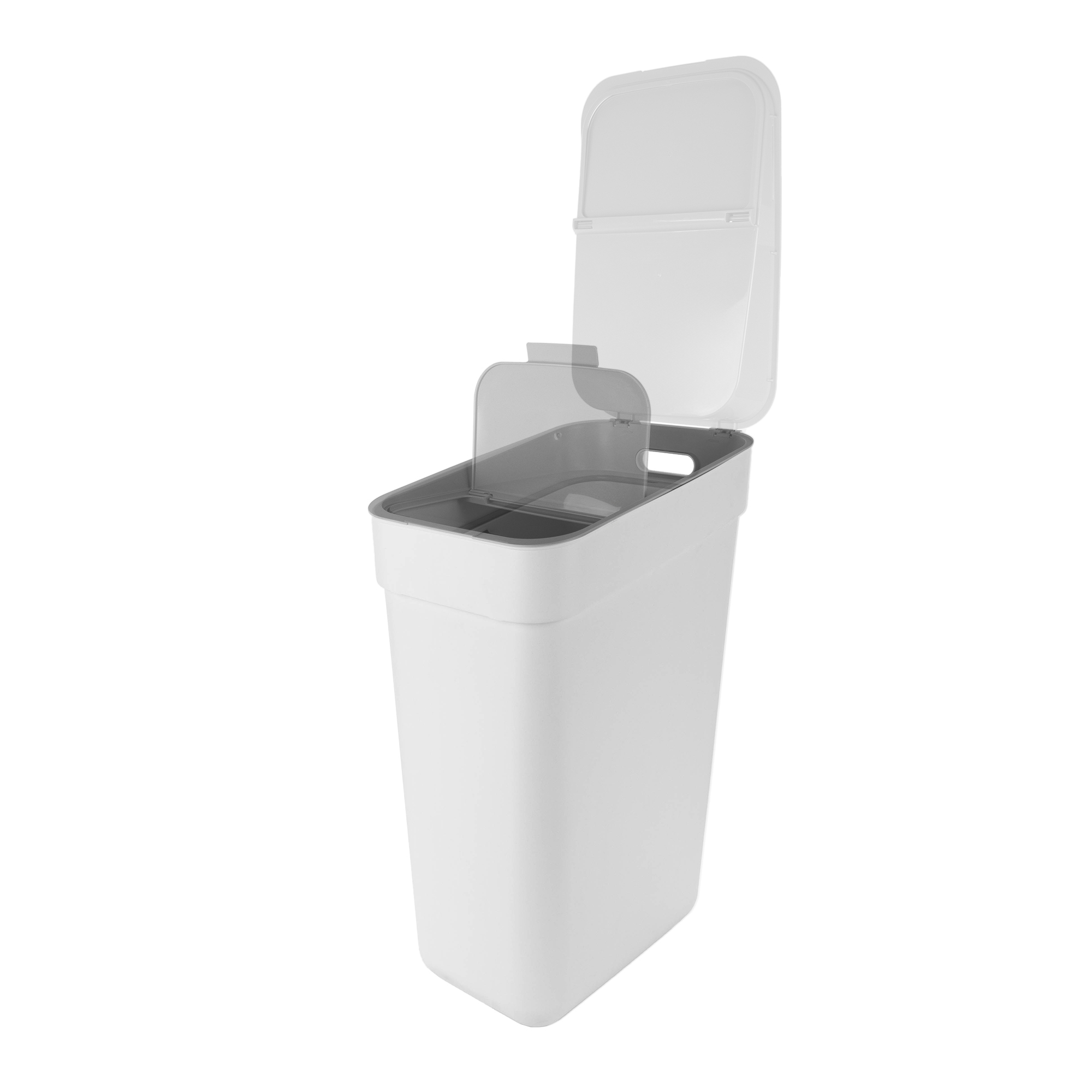 Kosz do segregacji śmieci Curver Ready to Collect 30L biały