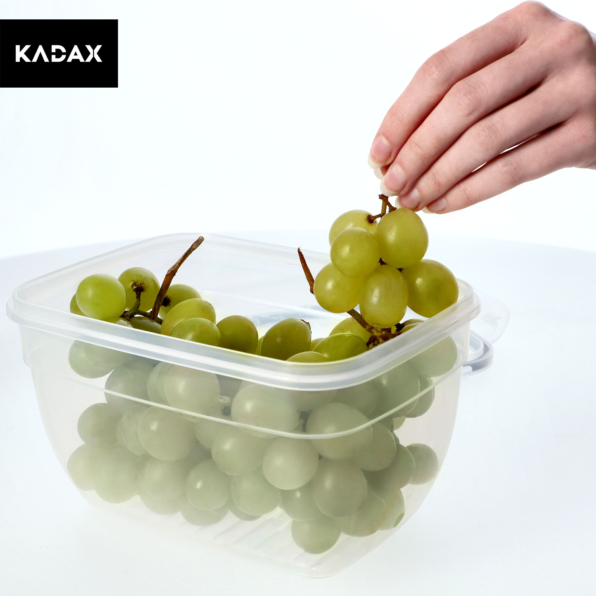 Pojemnik z pokrywką na żywność 1.85L, prostokątny