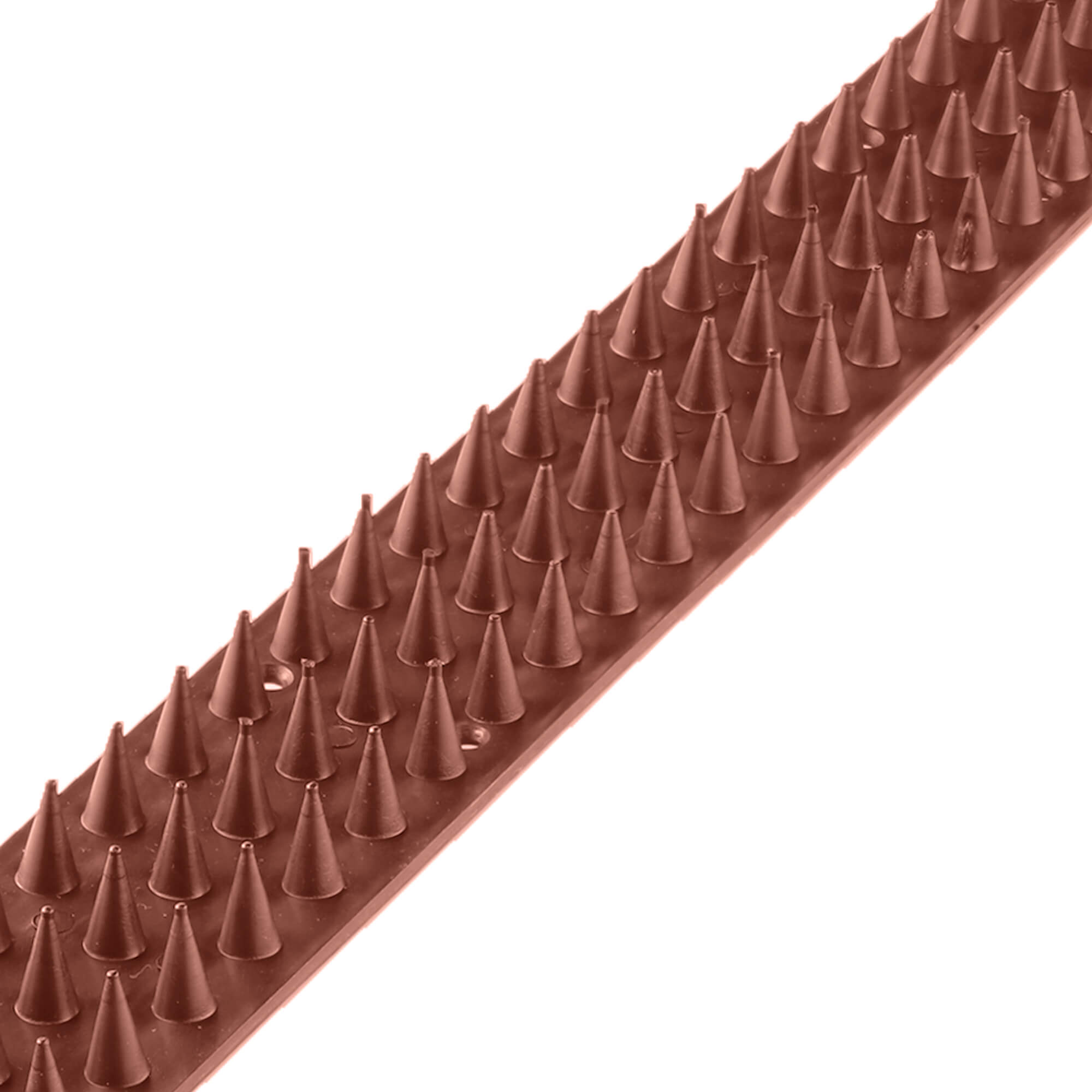 Plastikowe kolce Tosta przeciw ptakom 50 cm brązowe 10 szt.