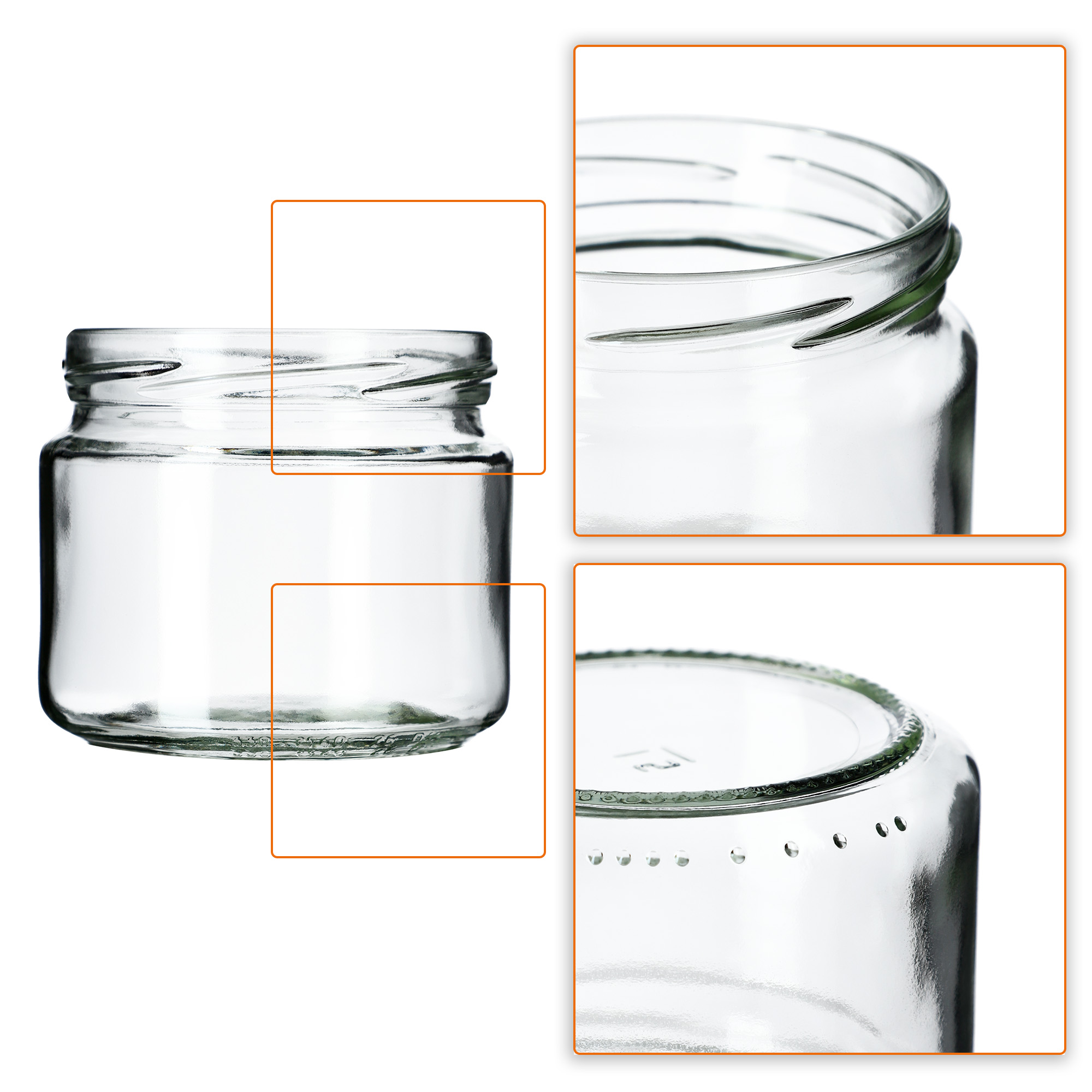 Słoiki na przetwory Sonka 330ml fi 82 mm 100szt + wieczko Warzywny mix