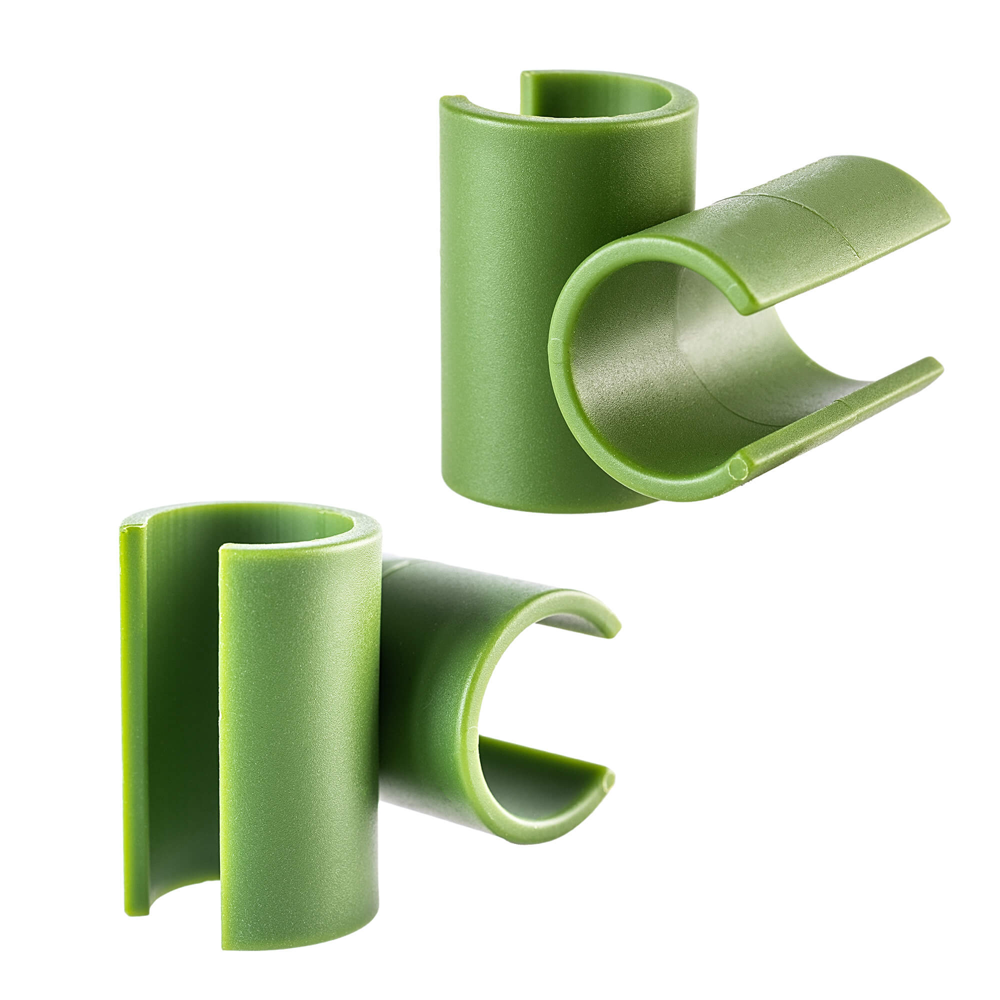 Łącznik kątowy do tyczek Lugo 11 mm, zielony 10 szt.