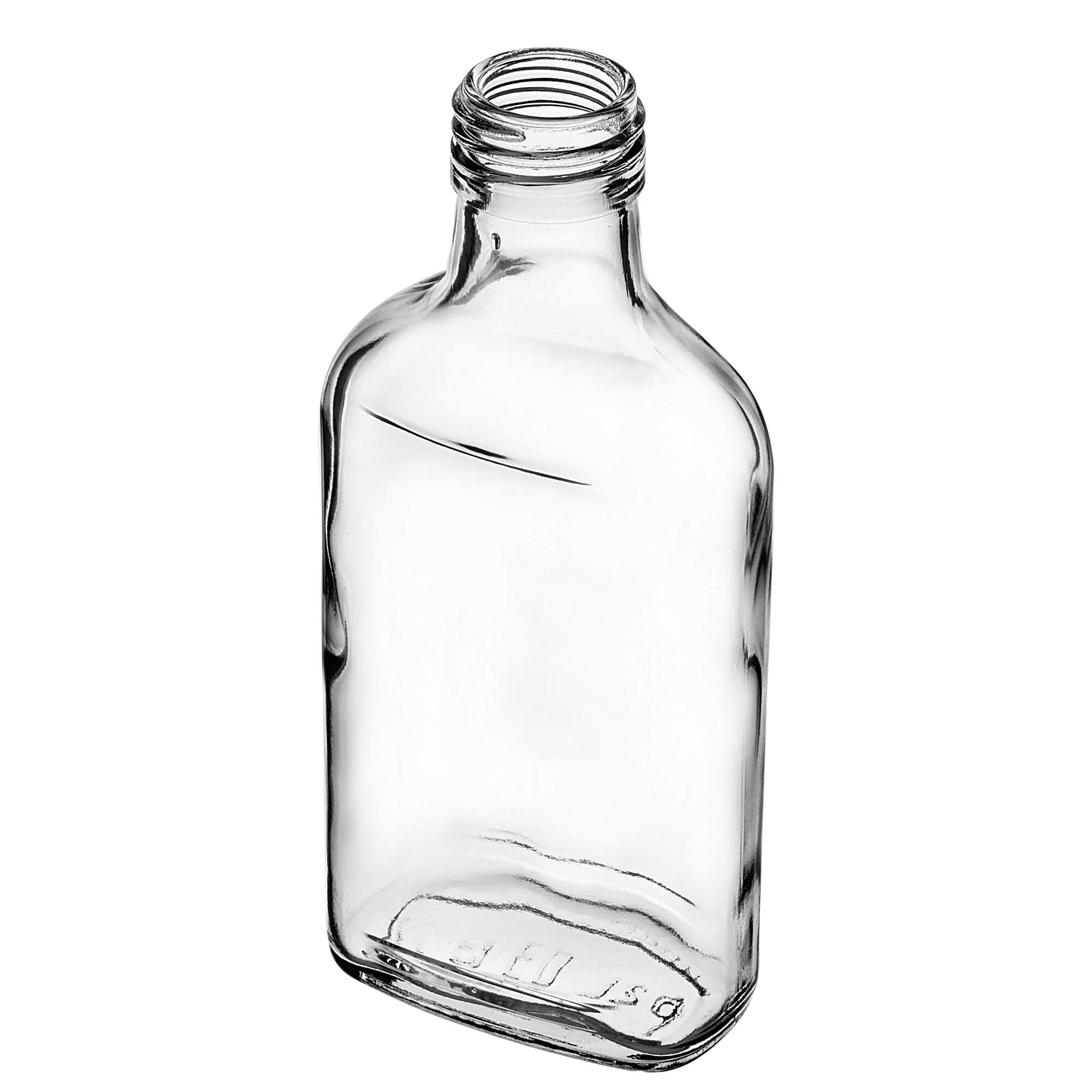 Butelka piersiówka Viane 200ml ze złotą zakrętką 1 szt.