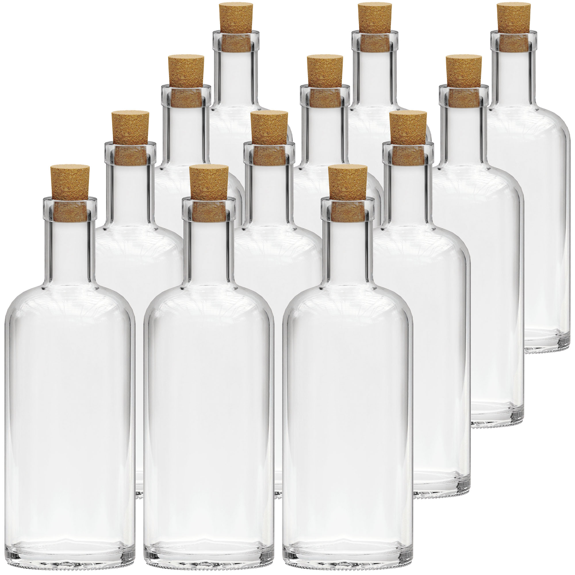 Butelka z korkiem 700 ml, 12 szt.