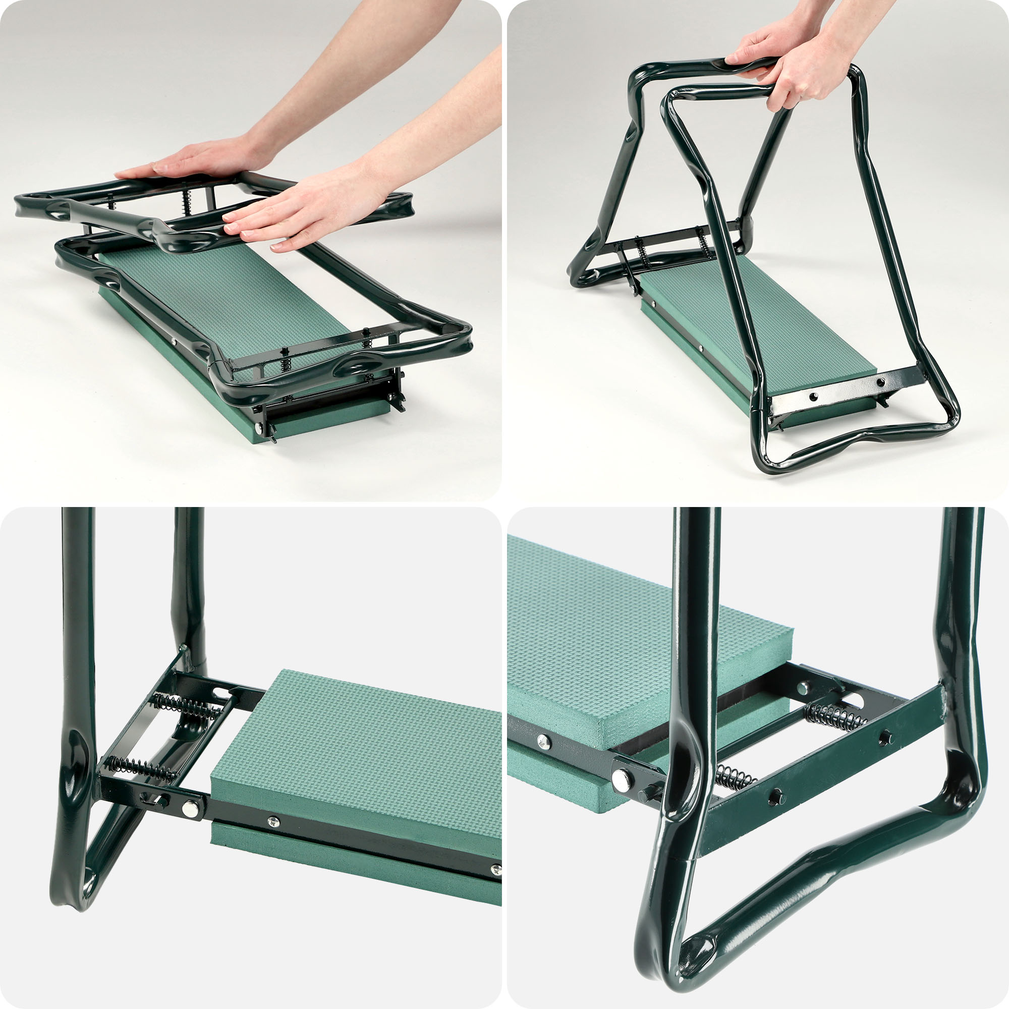 Klęcznik ogrodowy 2w1 Talla zielony