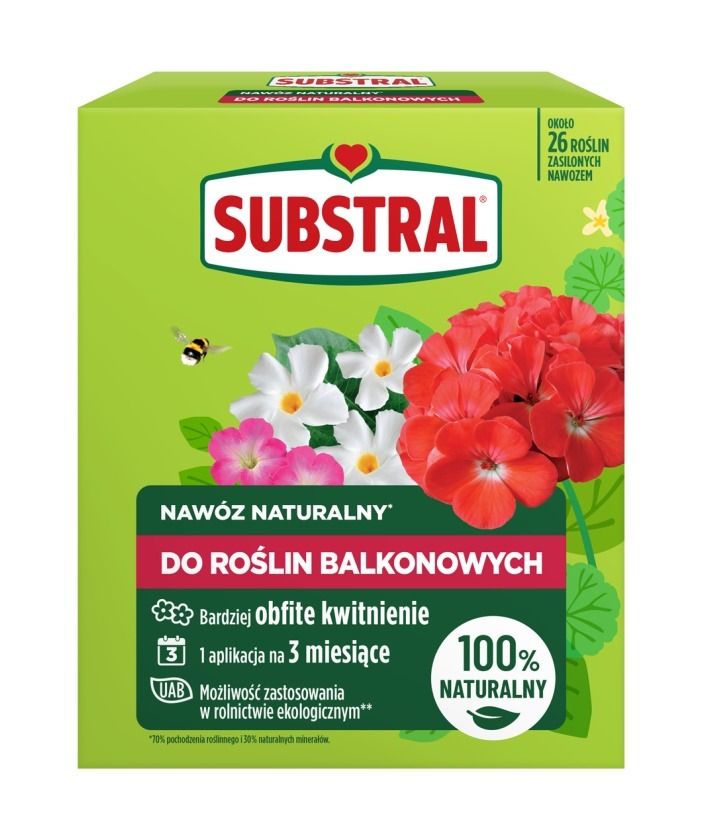 Substral Nawóz naturalny do roślin balkonowych 650g