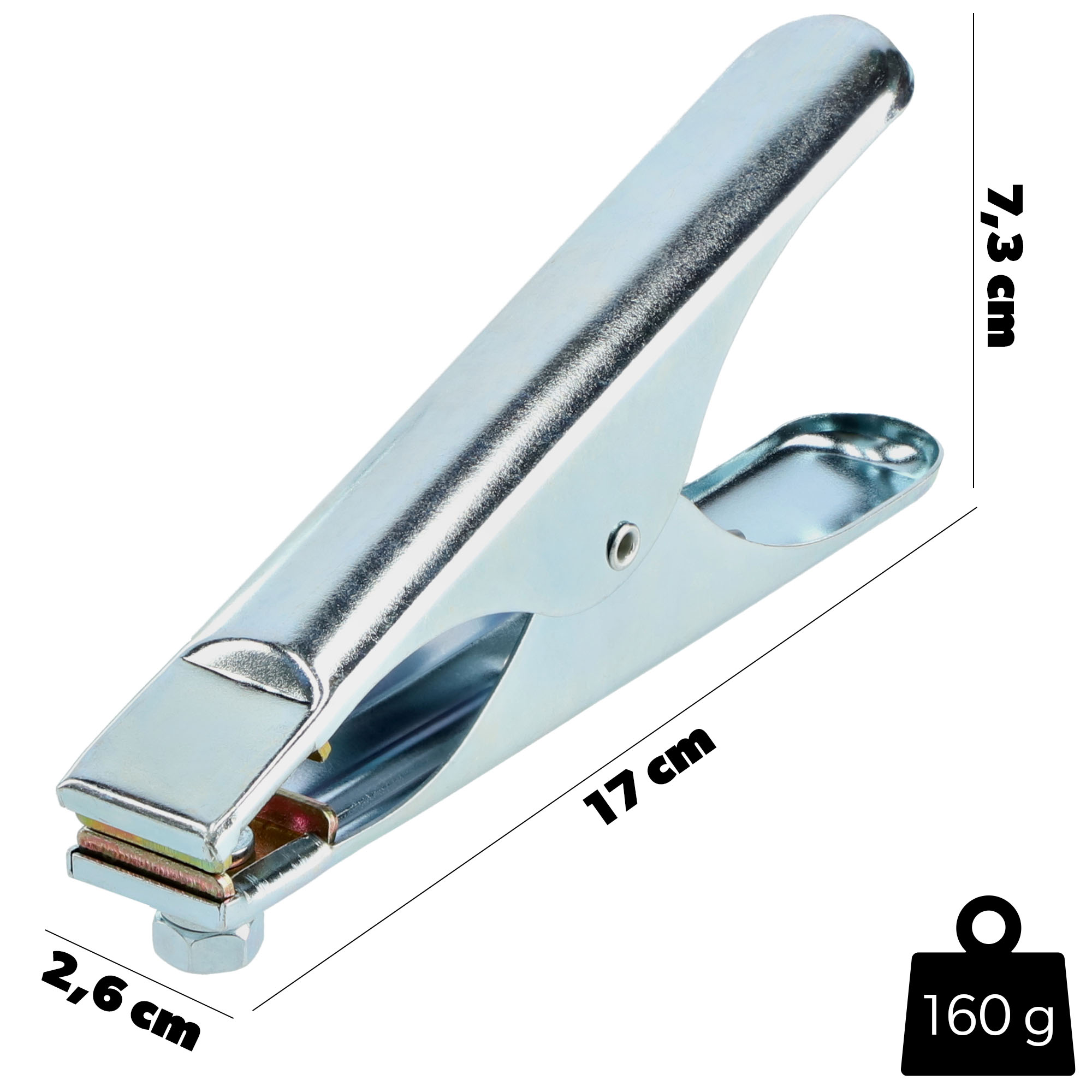 Zacisk kleszczowy do spawarki Vittel ZK150A 2 szt