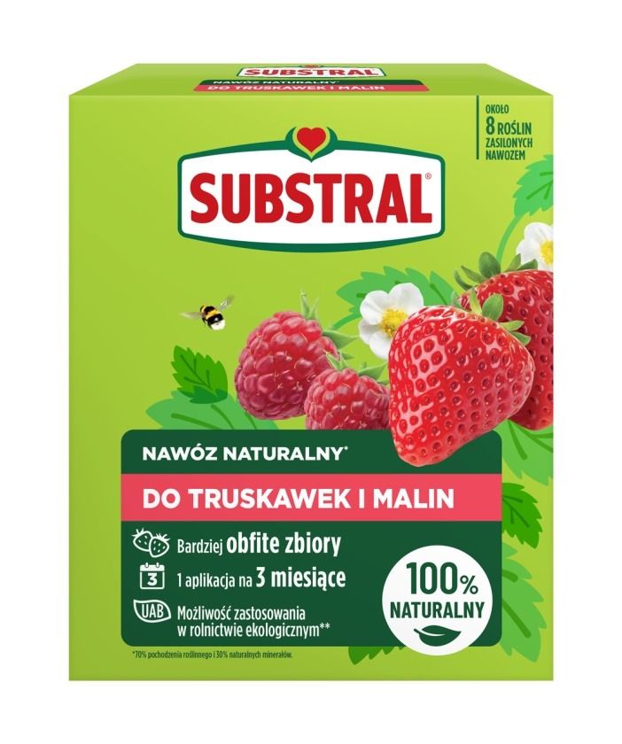 Substral Nawóz naturalny do truskawek i malin 650g