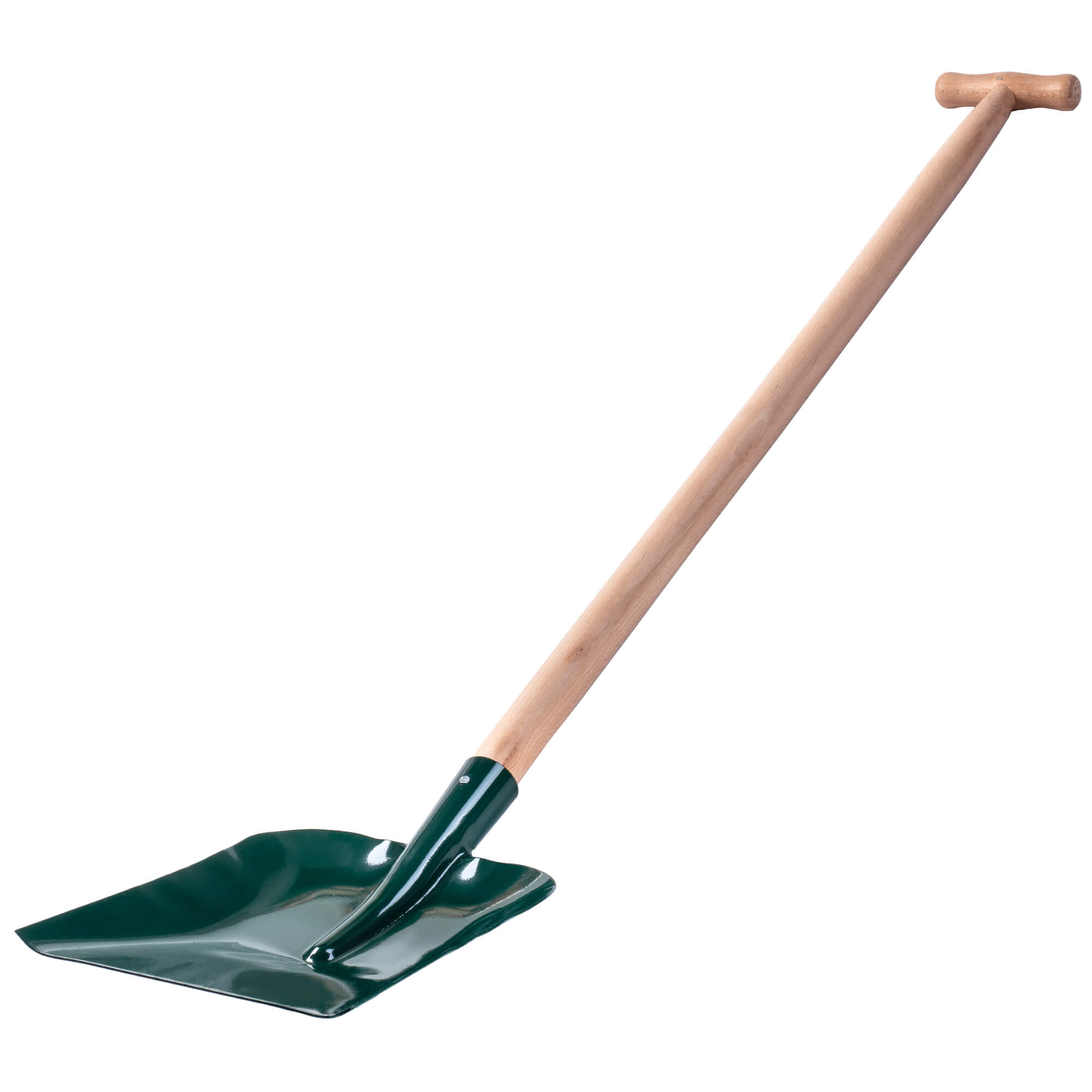 Łopata do węgla 125 cm, zielona