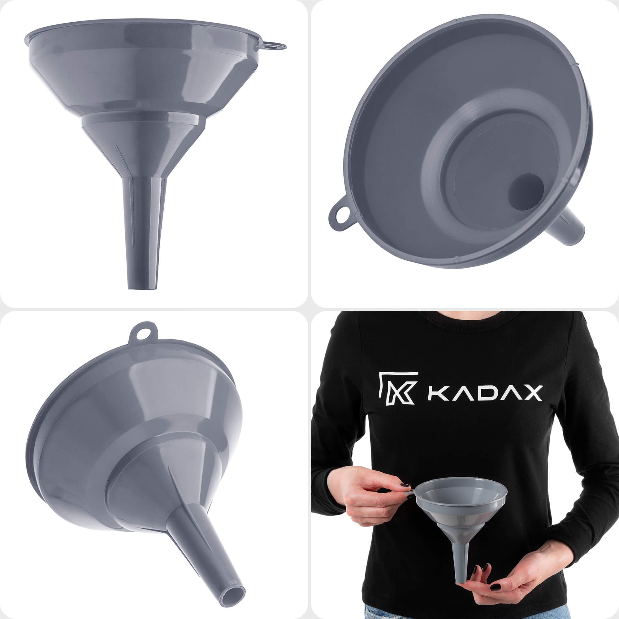 Lejek kuchenny Ardauli 12 cm szary