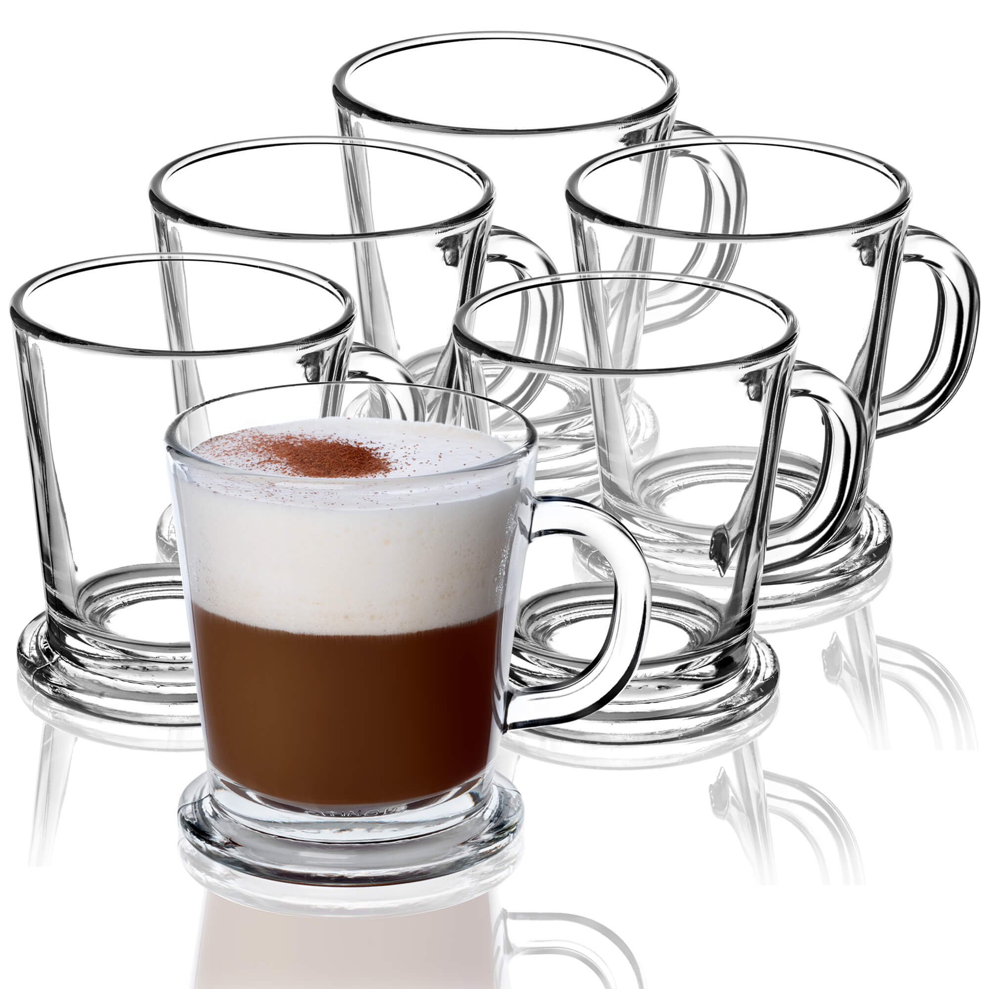 Kubki do kawy i ciepłych napojów 180 ml, 6 szt.