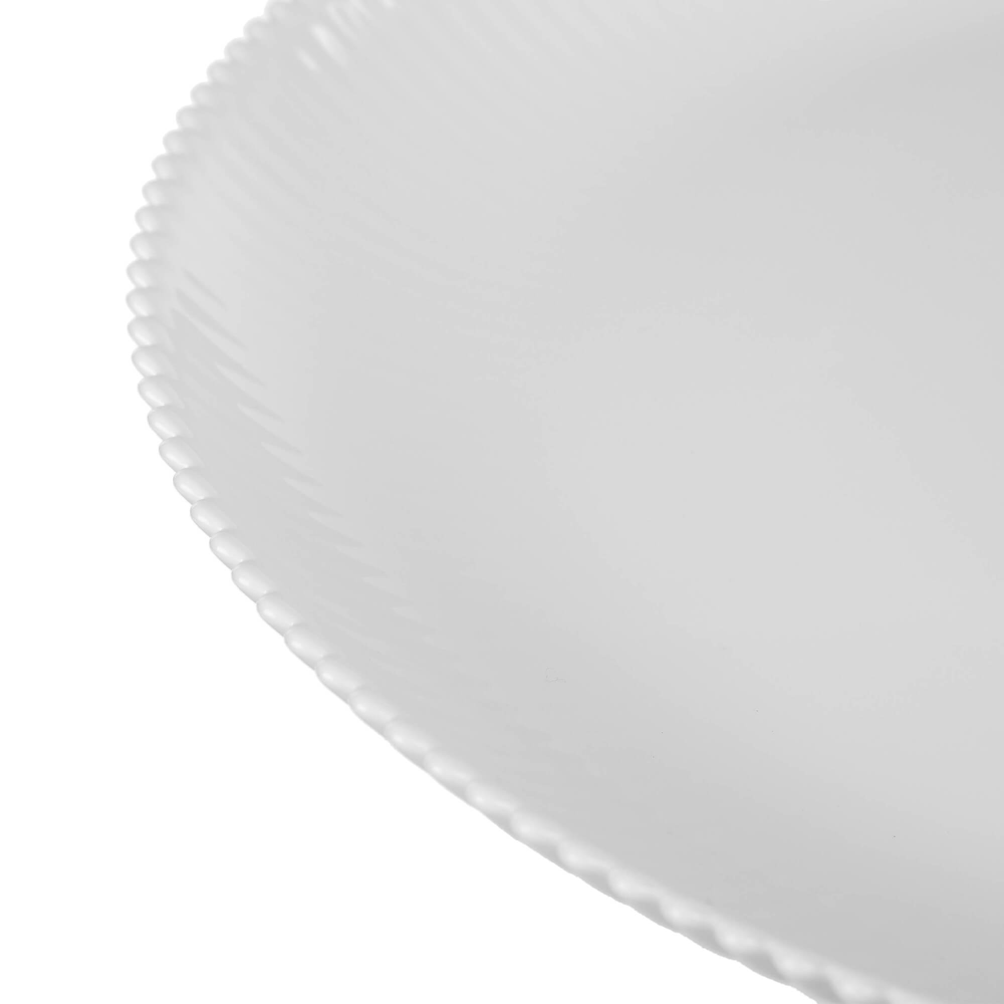 Talerz płytki Regno 26.5 cm biały 1 szt.