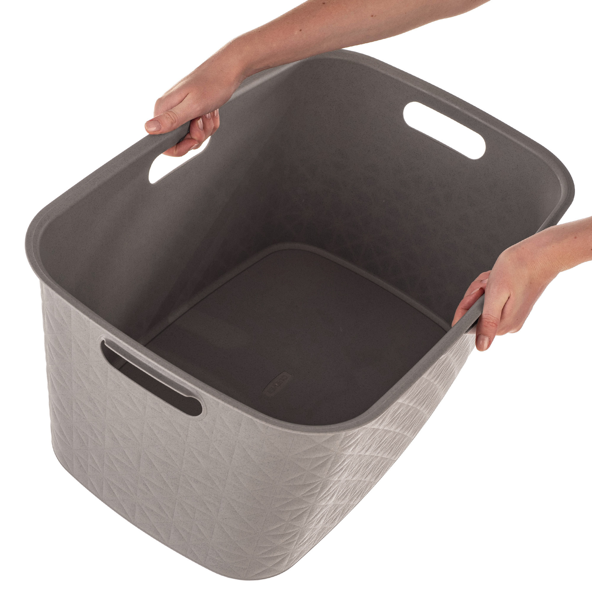 Kosz do magla Curver Softex 45L szary