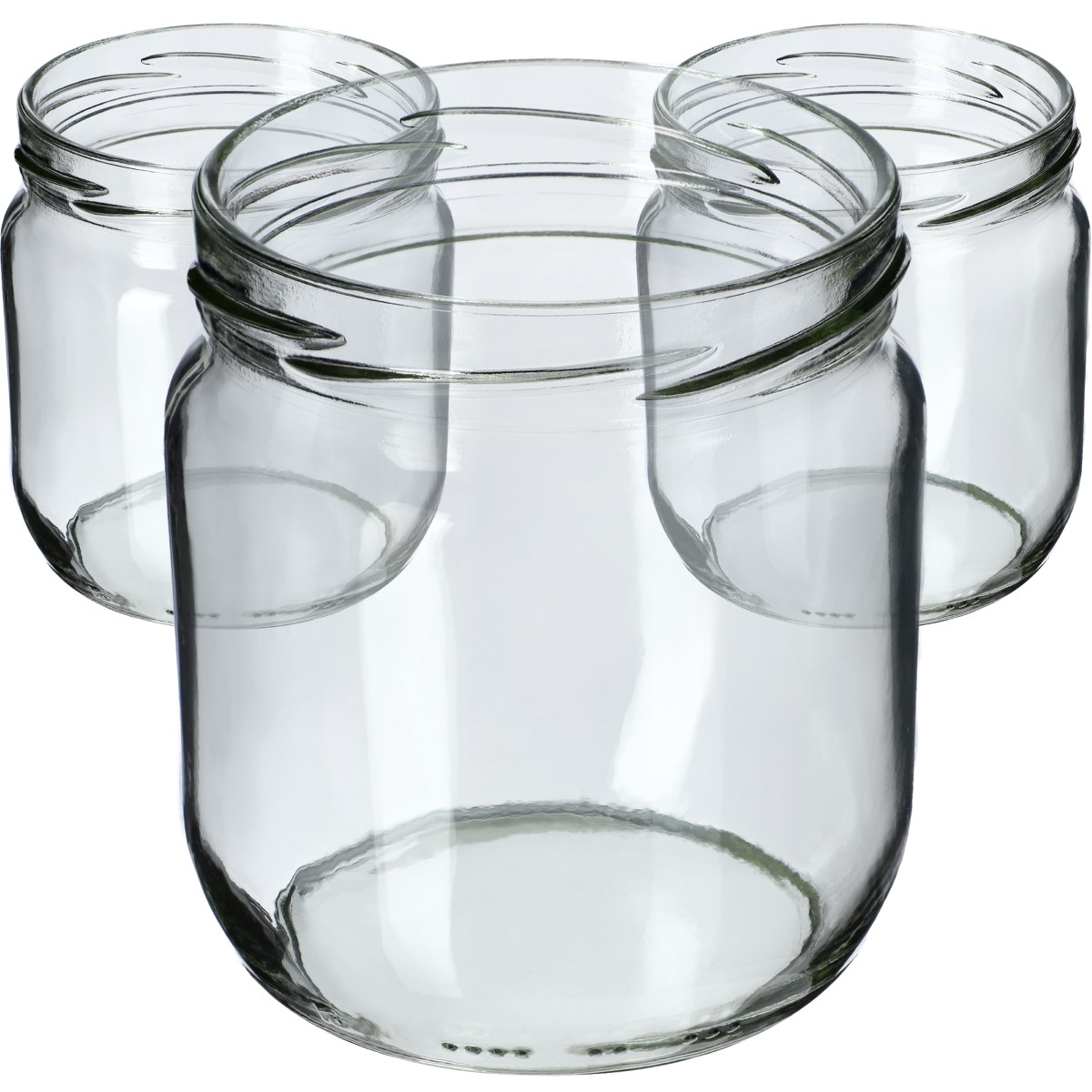 Słoiki na przetwory Salla 425ml fi 82 mm 48szt + wieczko Krata z serduszkiem