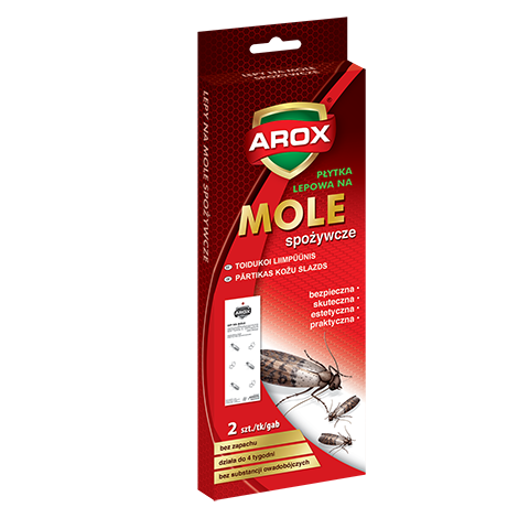 Arox Płytka lepowa na mole spożywcze 2 szt.