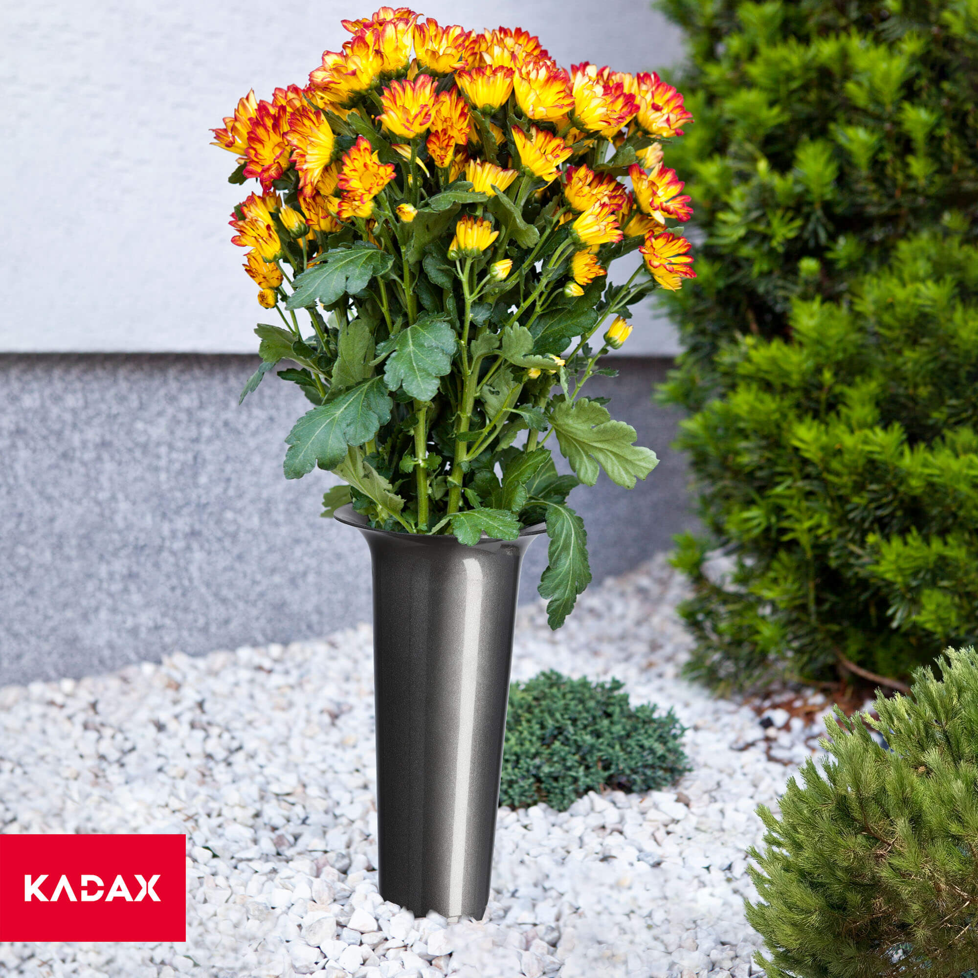 Flakon na cmentarz wbijany Latera 30 x 11 cm, grafit