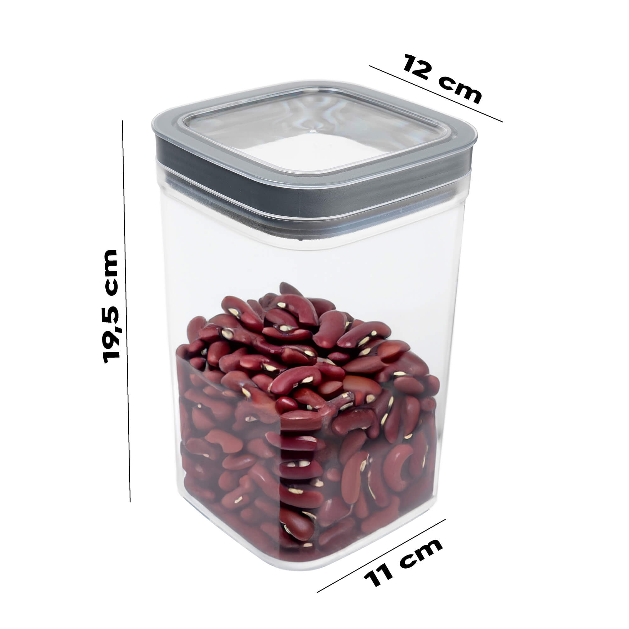 Pojemnik z pokrywą Curver Dry Cube 1,8L