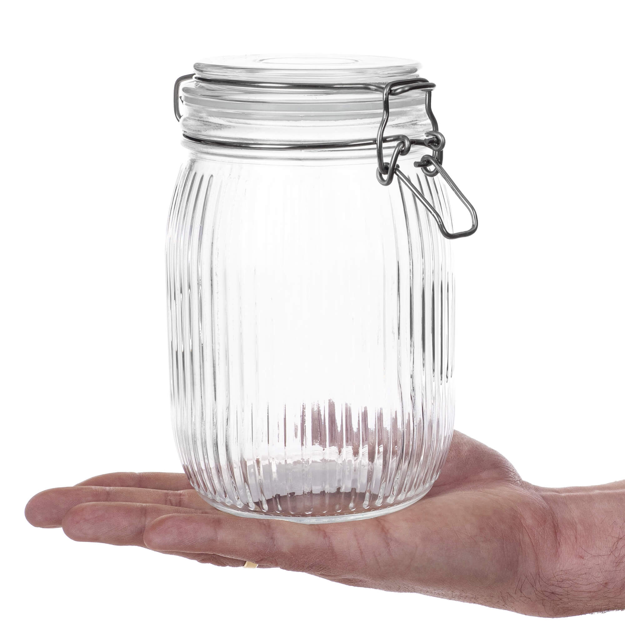 Pojemnik szklany z pokrywą Samo 950 ml 3 szt.