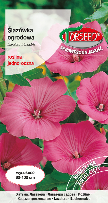 Ślazówka - Lavatera trimenstris różowa 2g
