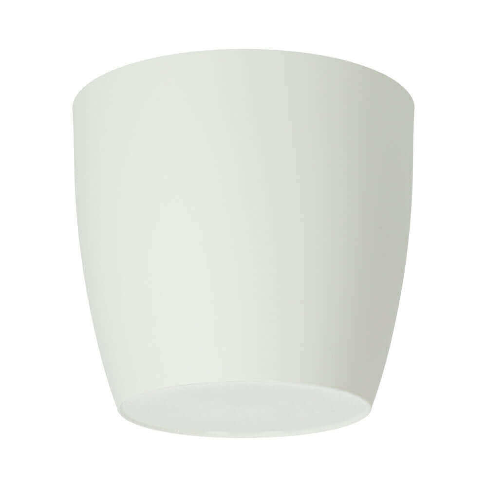 Doniczka Agen z podstawką 18 cm, matowa biała