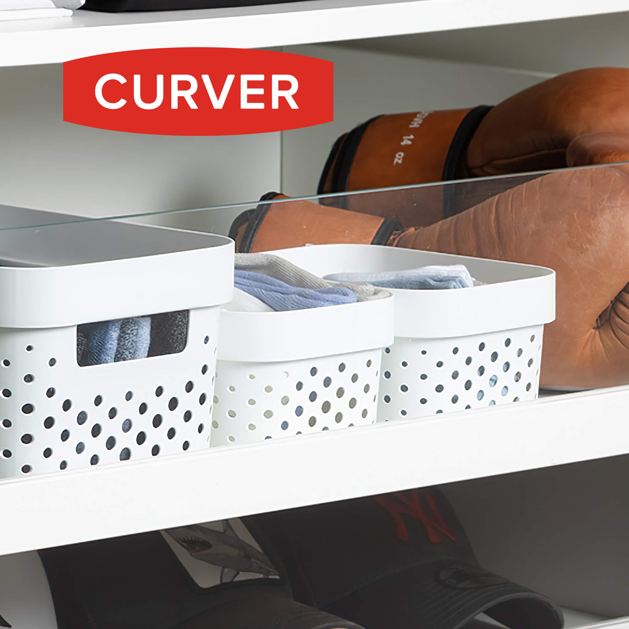 Pojemnik do przechowywania Curver Infinity 1.4L, biały