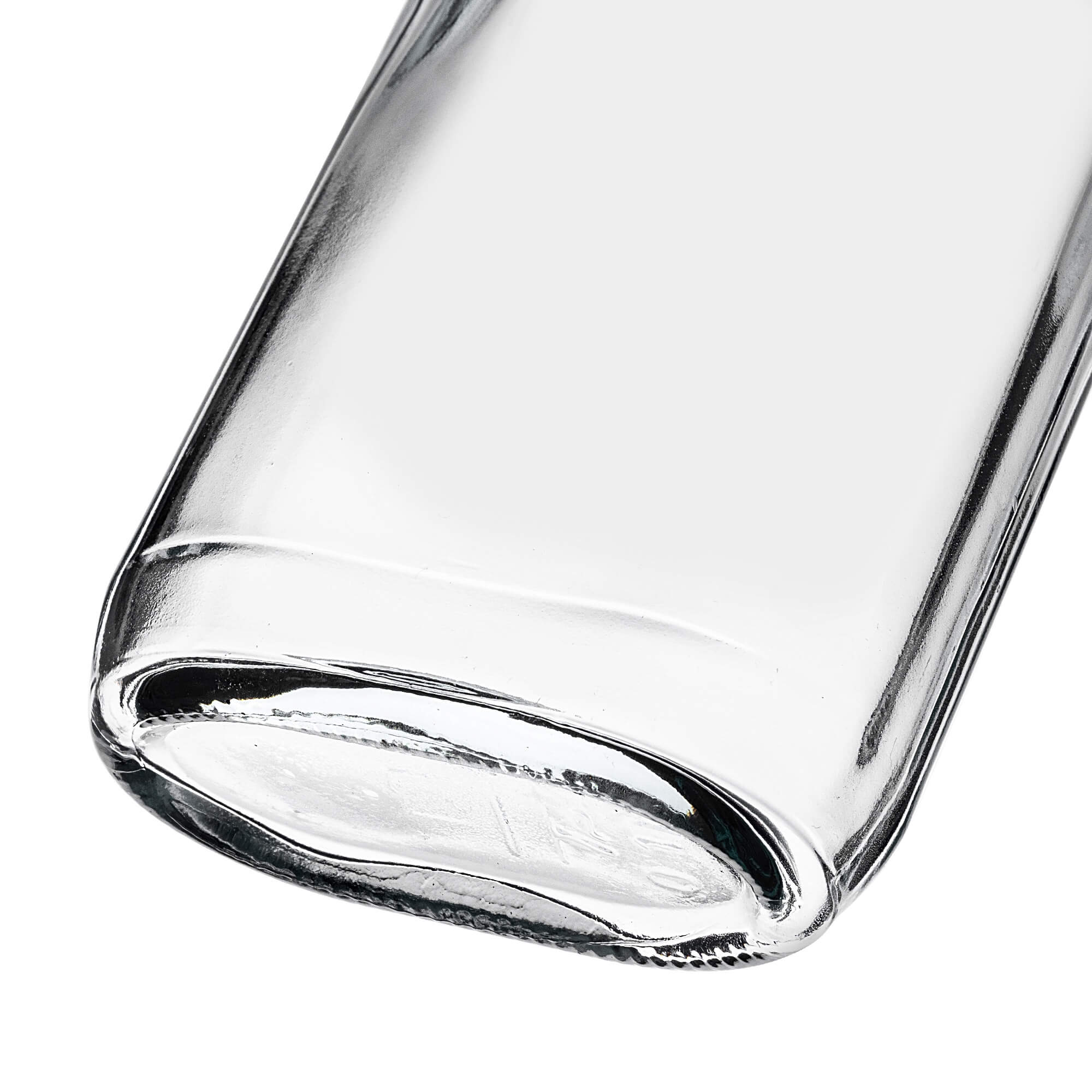 Butelka piersiówka Viane 100ml z czerwoną zakrętką 100 szt.