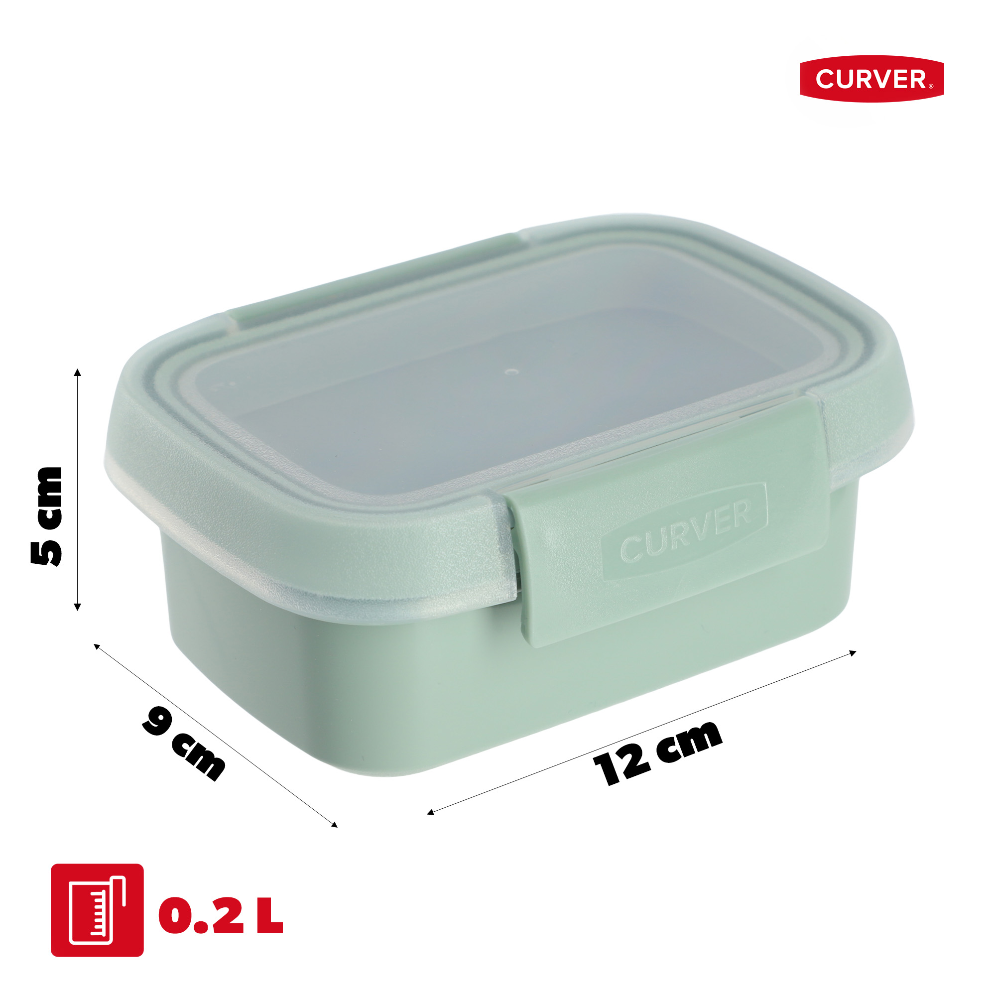Pojemnik na żywność Curver Smart To Go Line Snack 0.2L