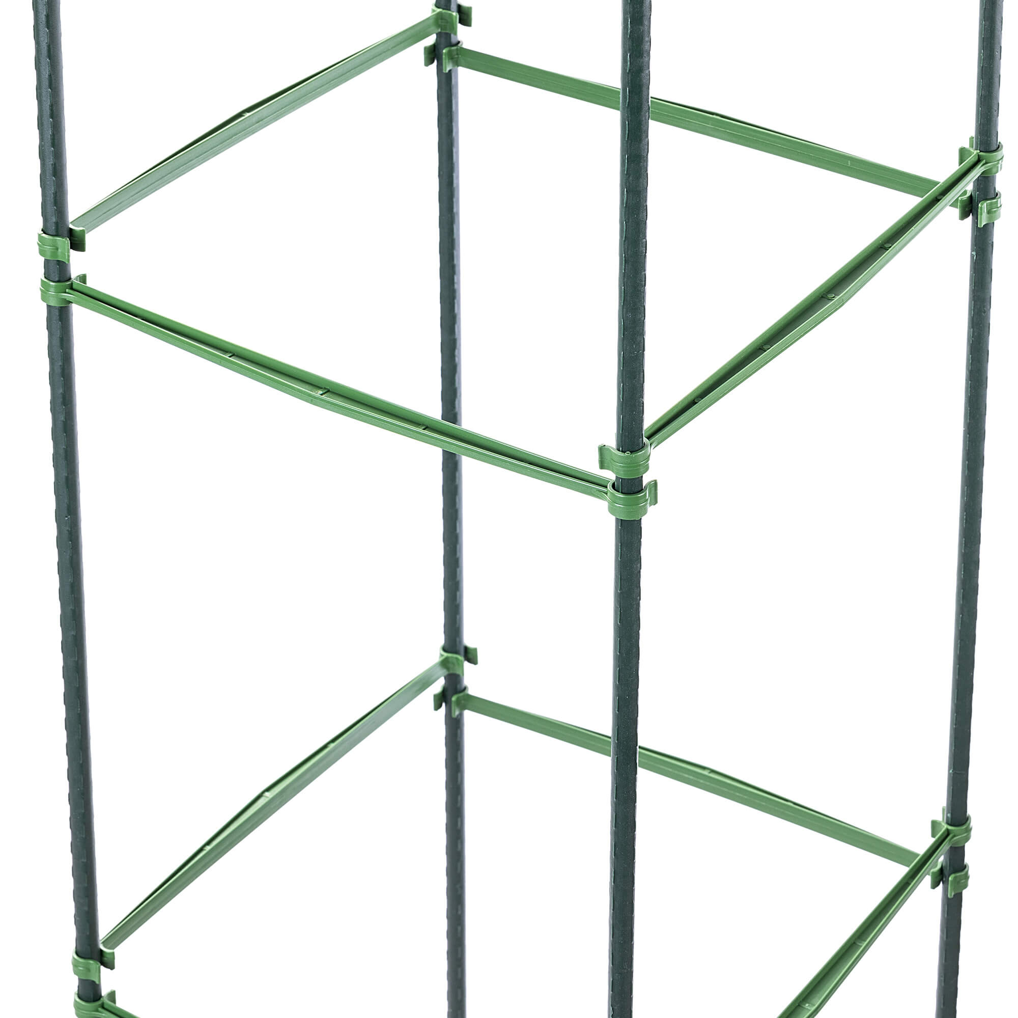 Łączniki do tyczek Roynac 11 mm zielone 60 szt.