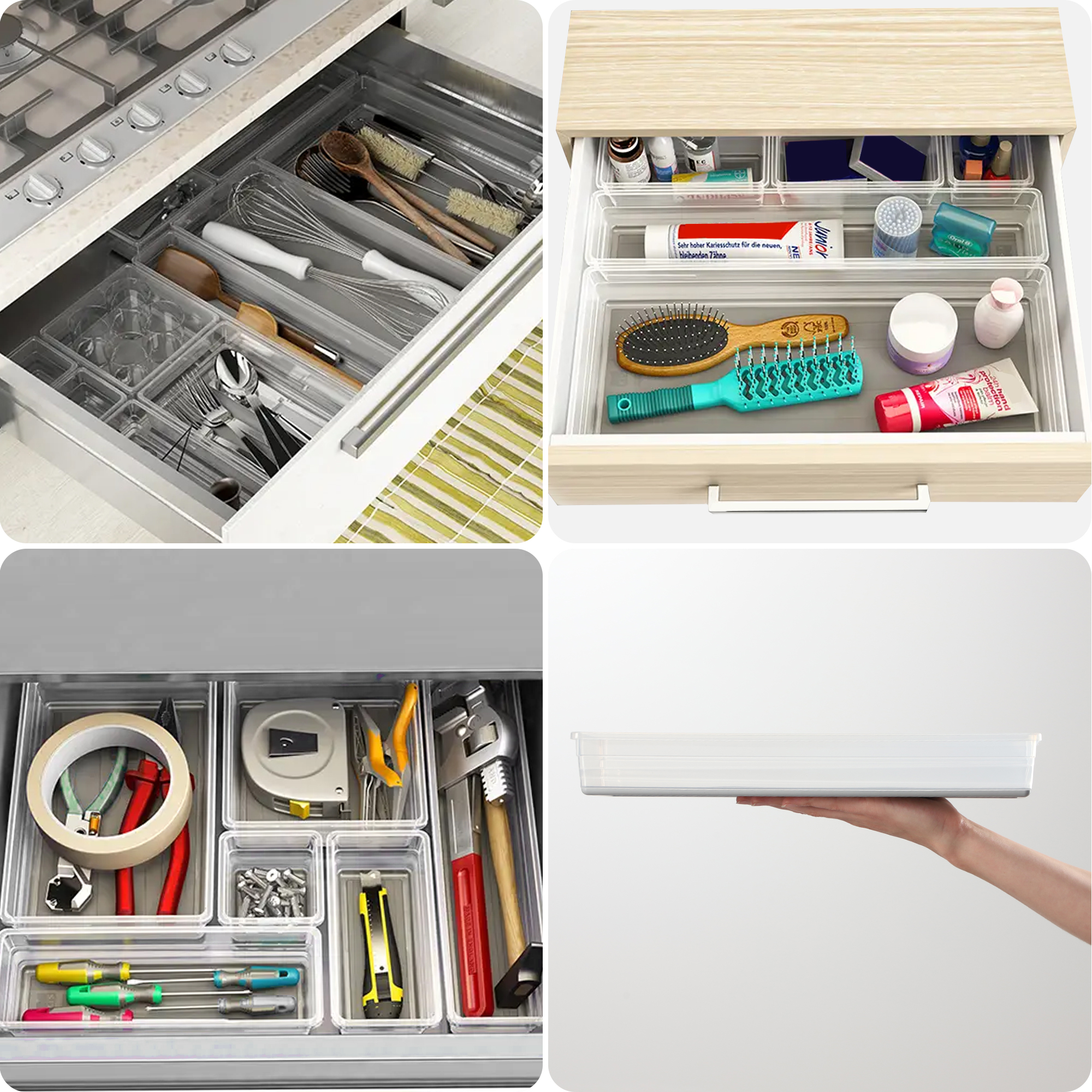 Organizer do szuflady Curver Sistemo 39 x 24 cm