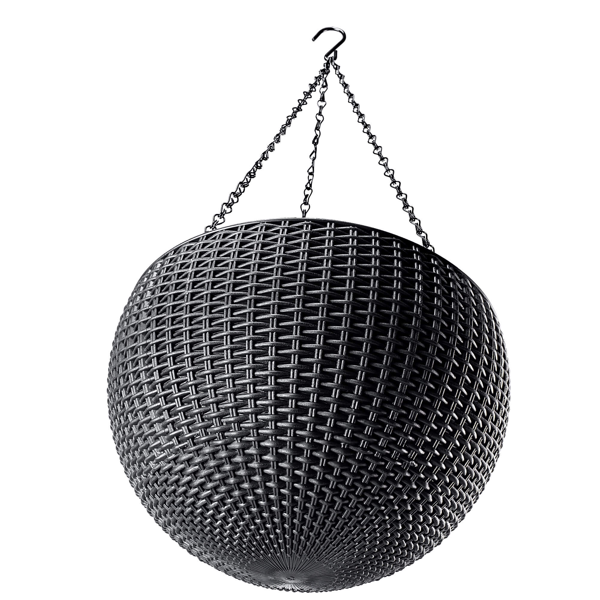 Doniczka wisząca Keter 35 cm, antracyt