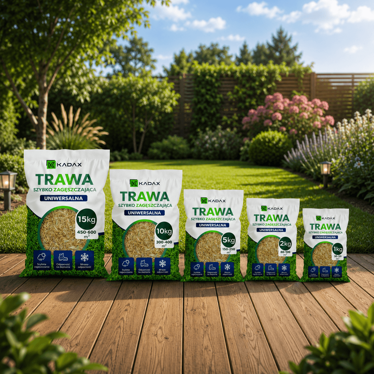 Trawa uniwersalna Riset szybko zagęszczająca 10 kg 400 m2