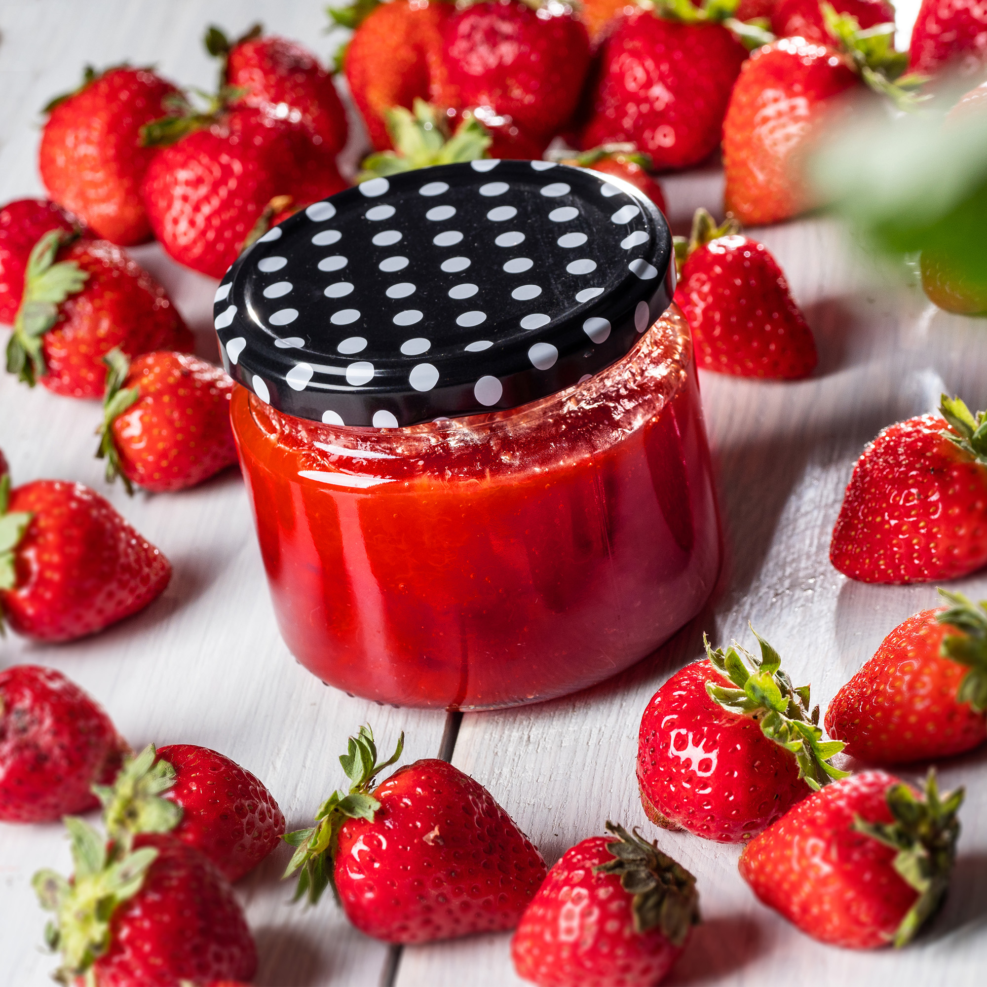 Słoiki na przetwory Sonka 330ml 10szt fi 82 mm + wieczka "Mix warzyw"