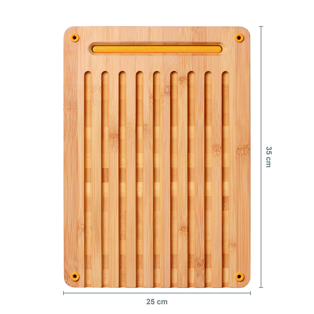 Fiskars 1057550 FF Bambusowy zestaw desek do krojenia