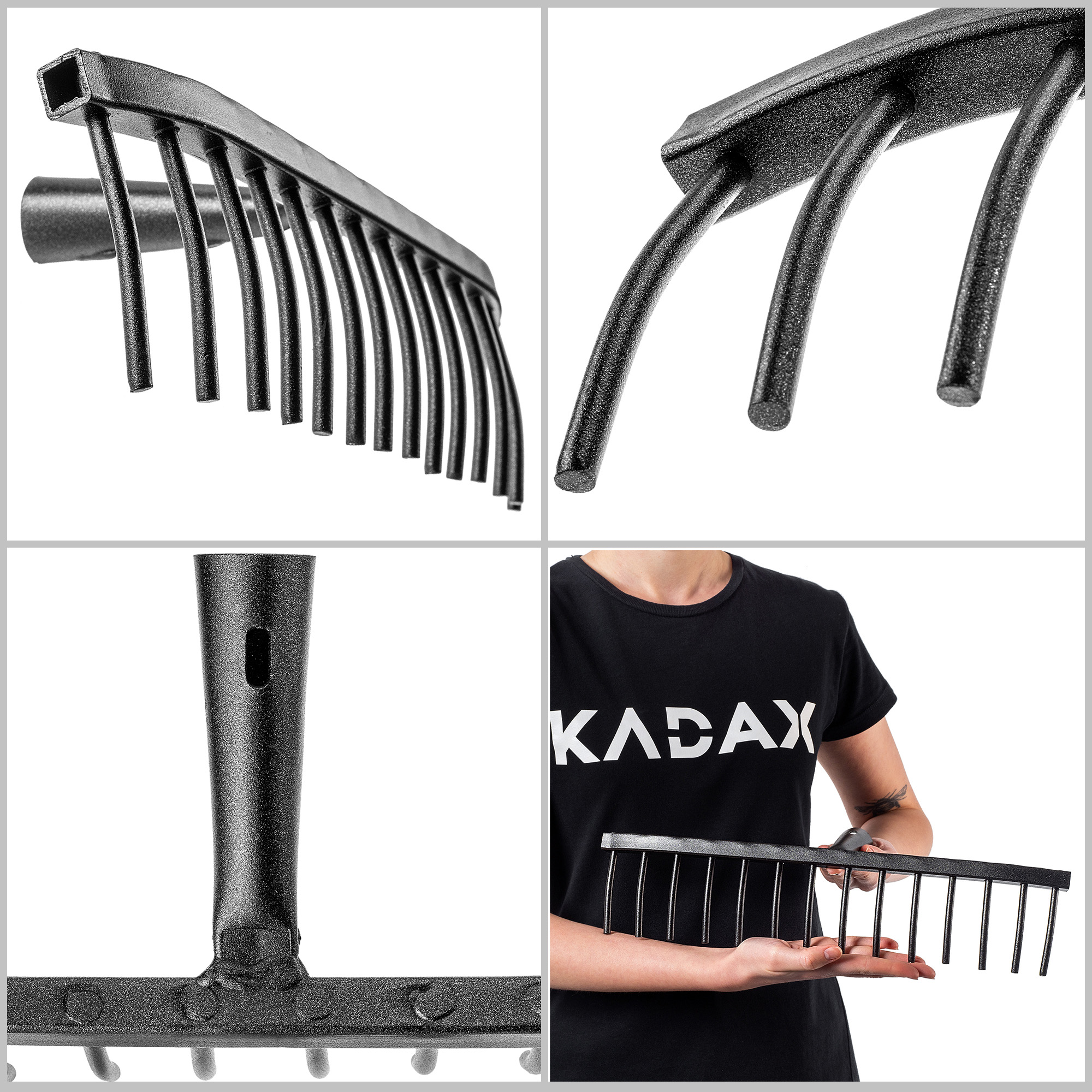Grabie do kamienia Conde 14-zębne bez trzonka