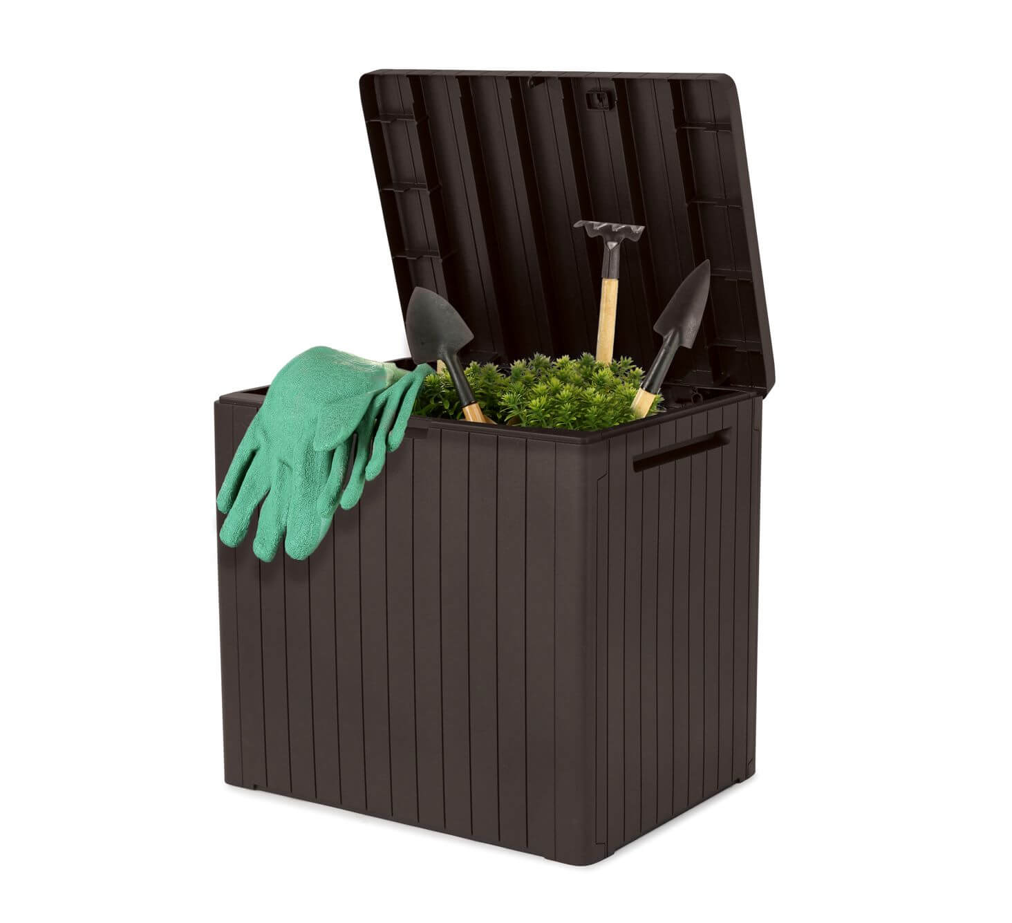 Skrzynia ogrodowa Keter City Storage 113L, brąz