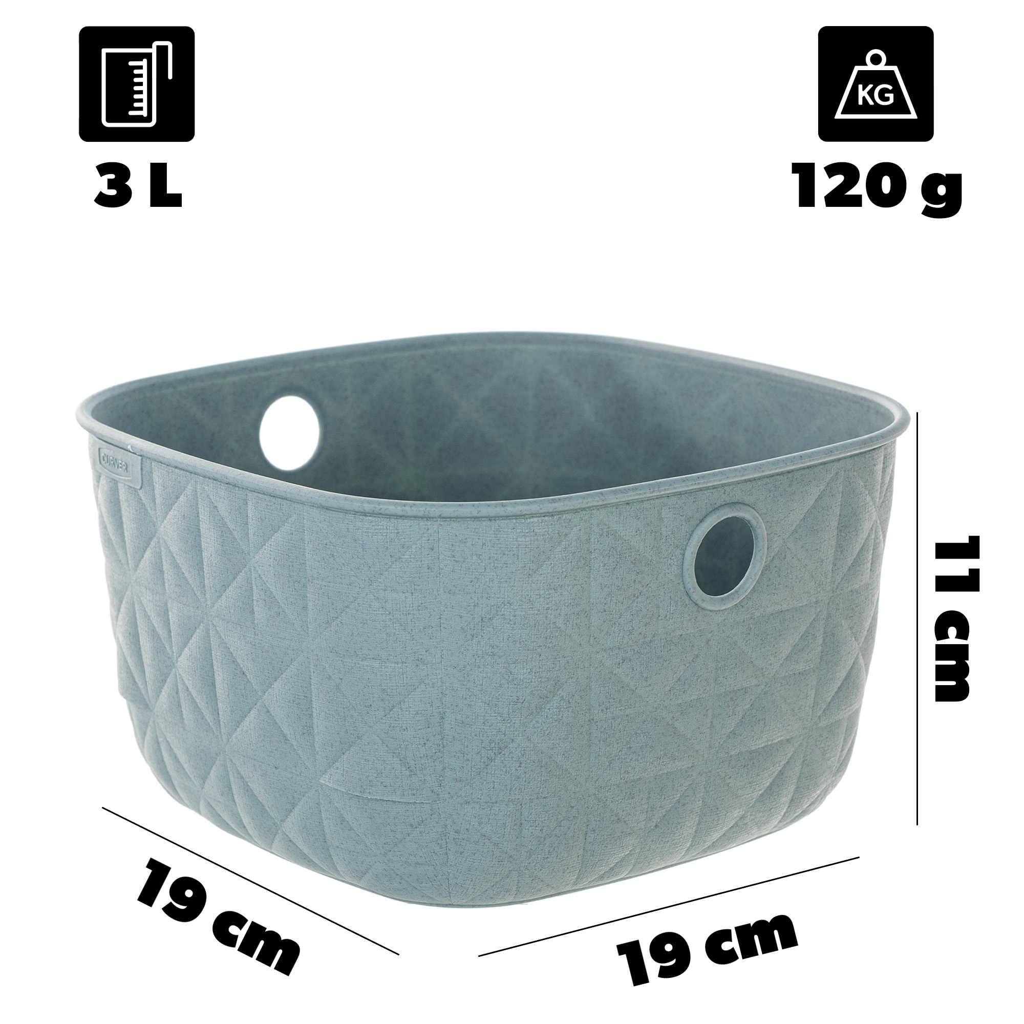 Koszyk Curver Softex XS 3L turkusowy