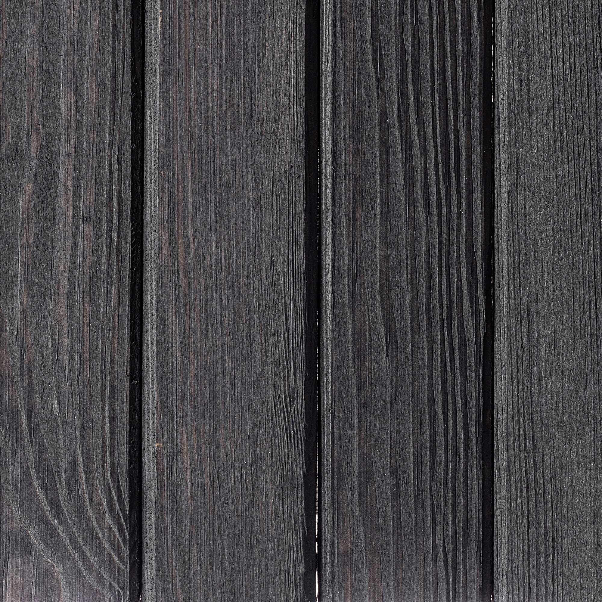 Płotek drewniany rollborder Ansjo obrzeże 115 x 20 cm antracyt