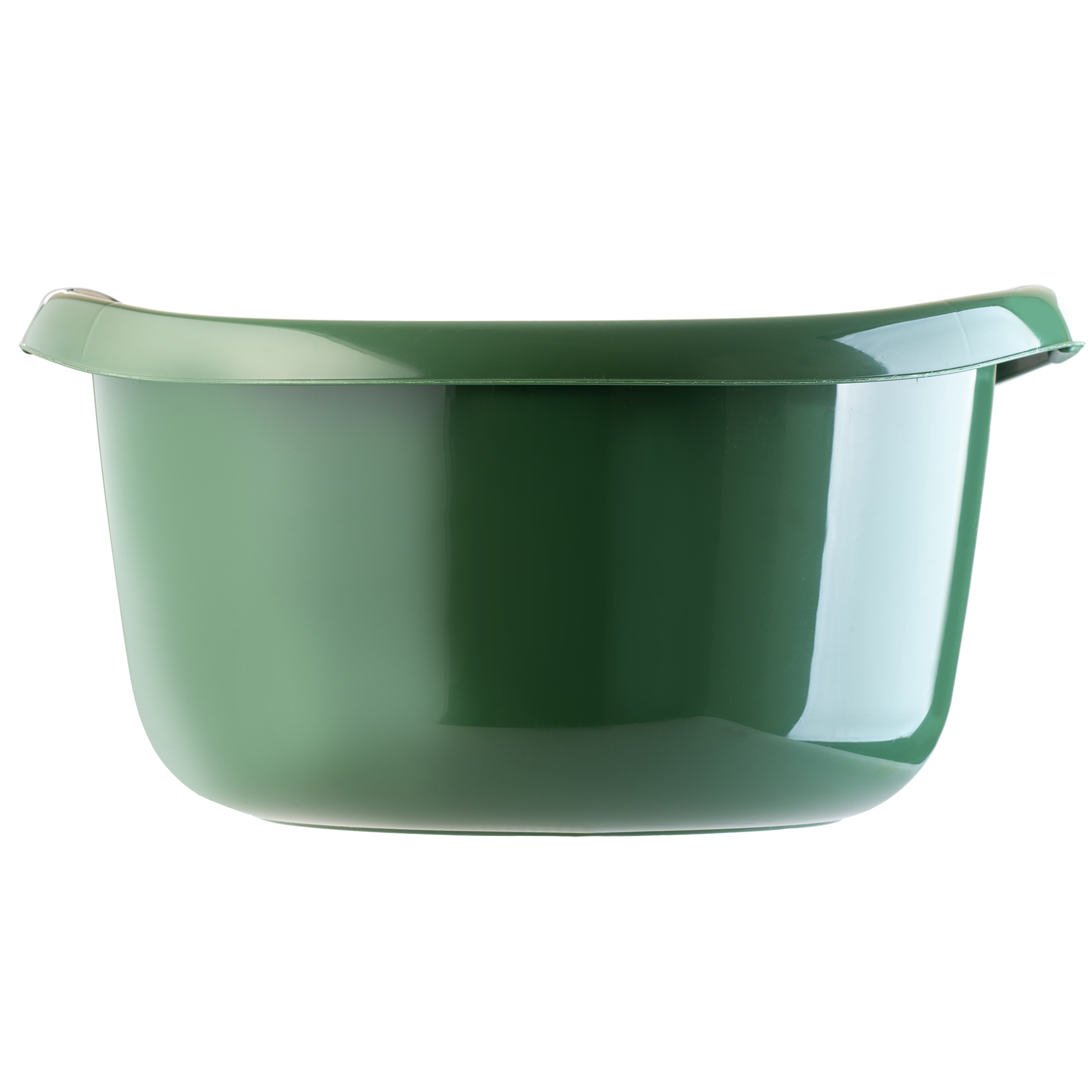 Miednica plastikowa z uchwytami 30L, zielona